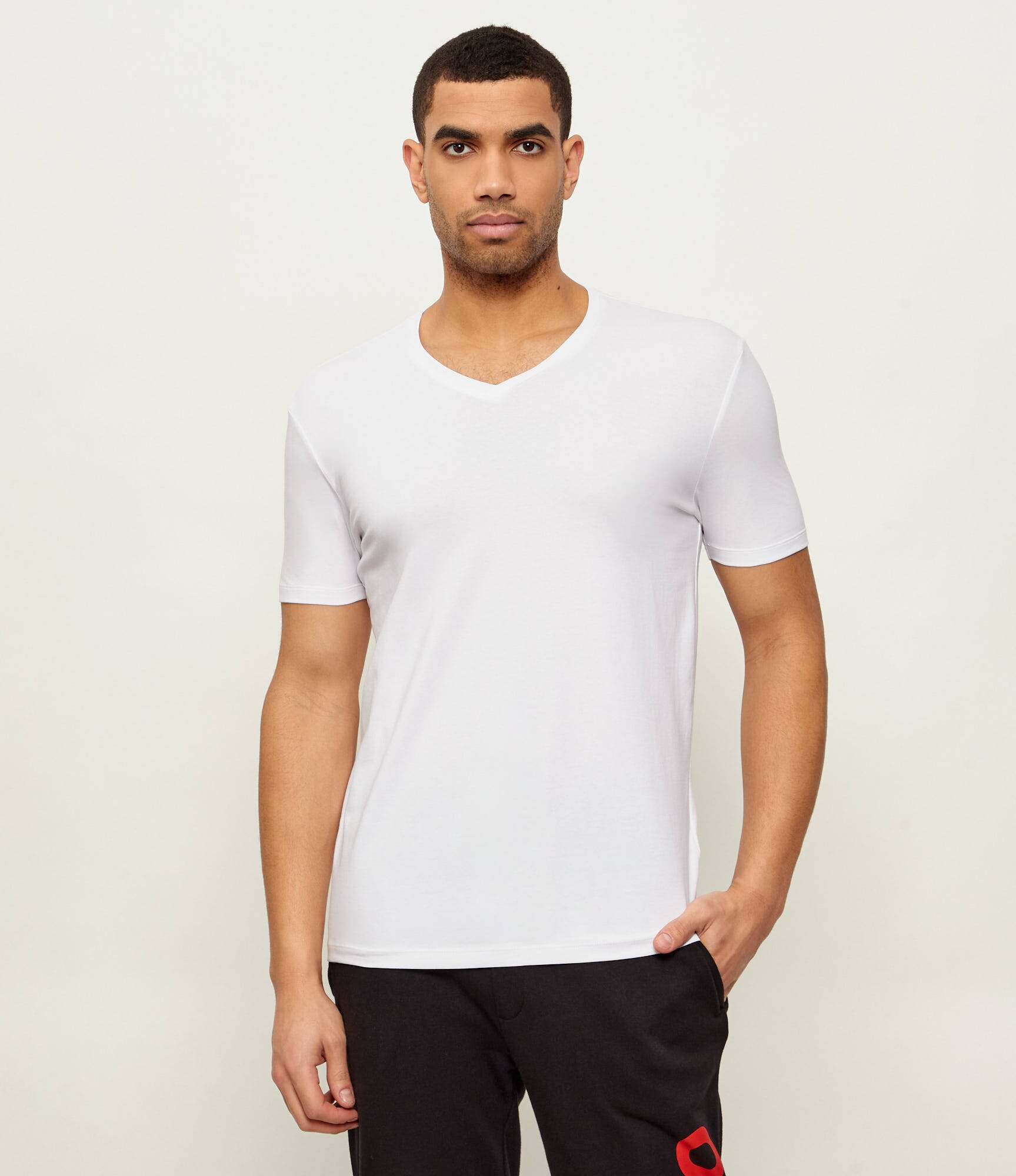Hugo Tricou 2-pack -V | Slim Fit