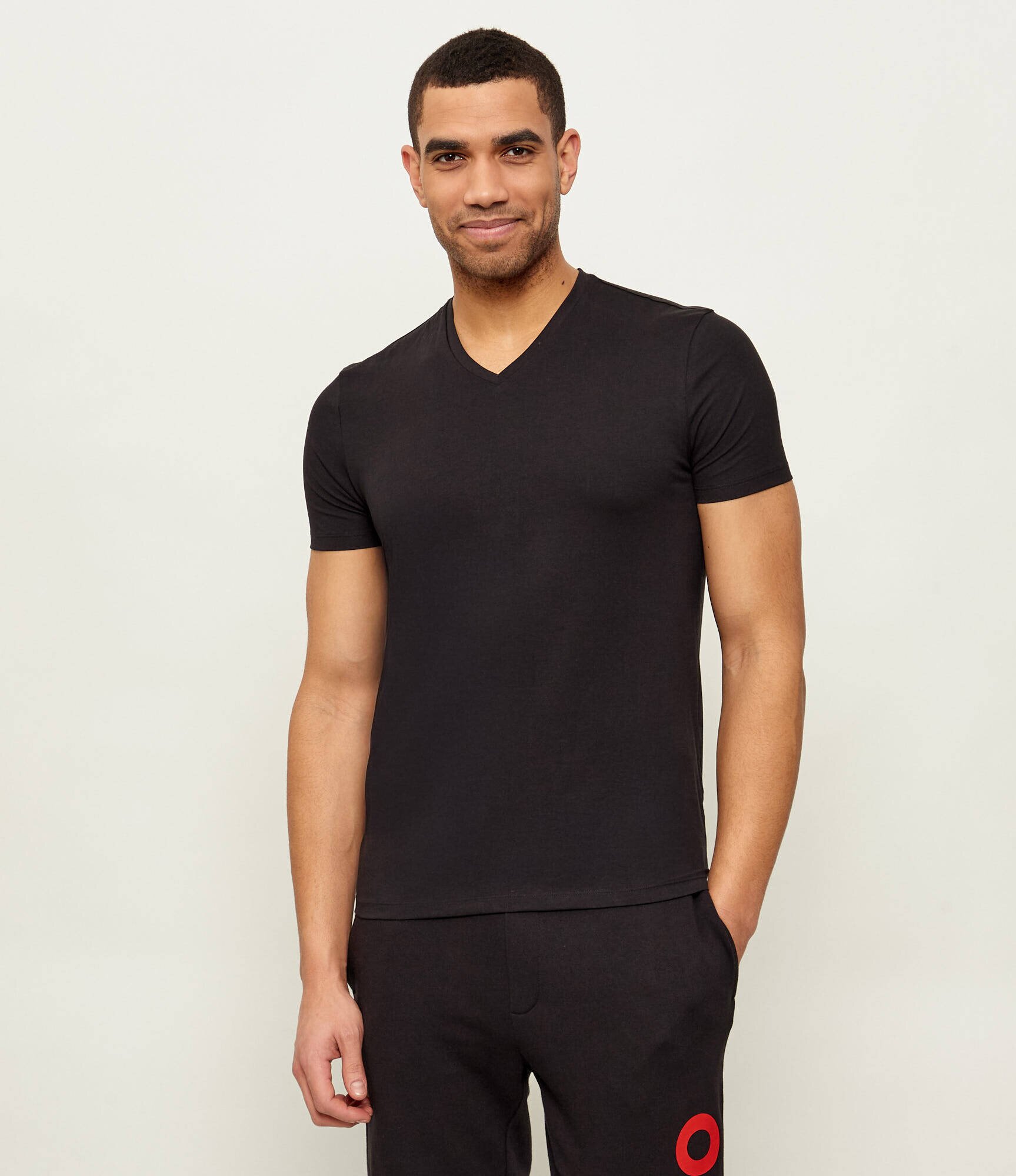 Hugo Tricou 2-pack -V | Slim Fit
