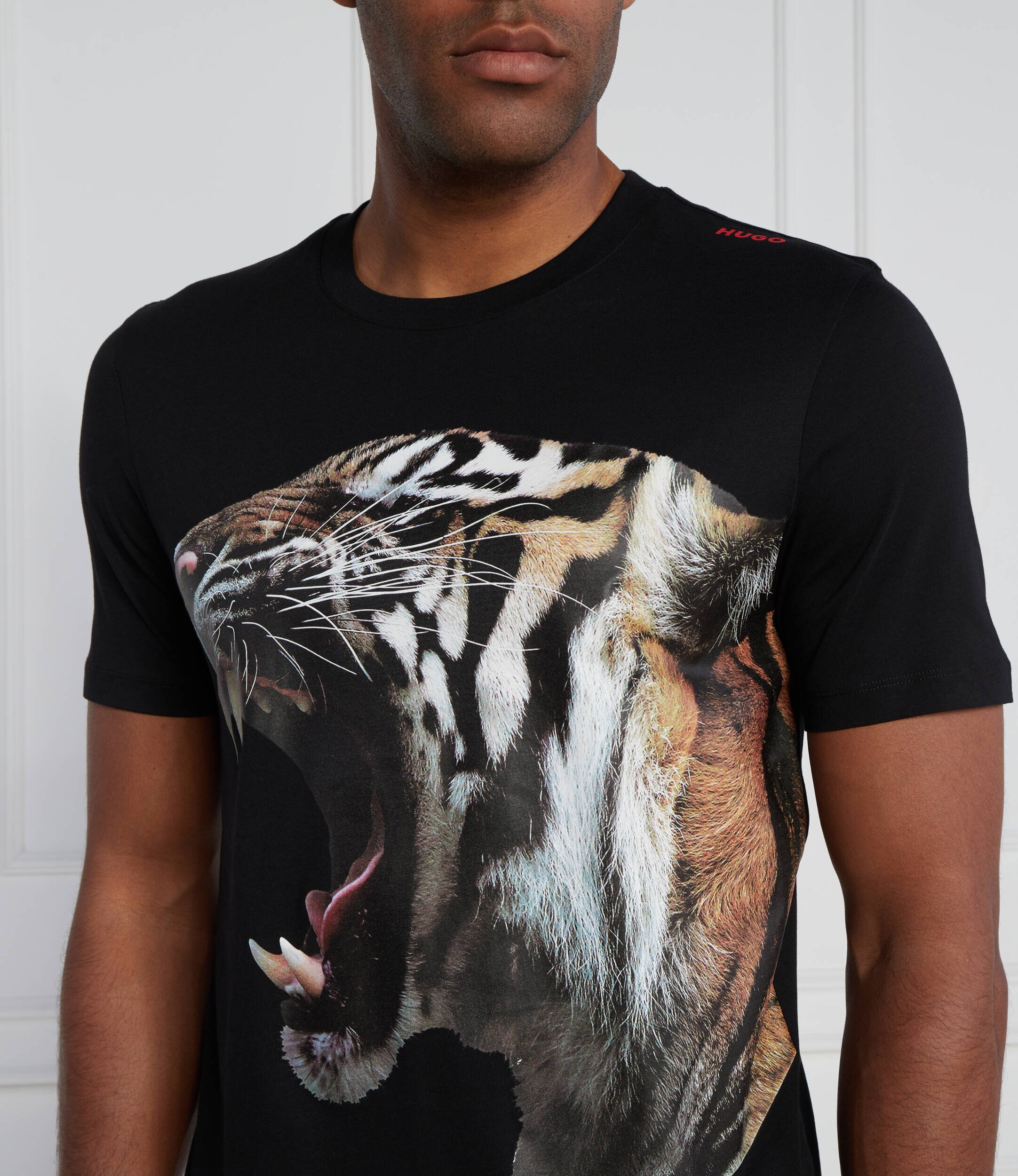 Hugo Tricou Digre 10233396 01 | Regular Fit