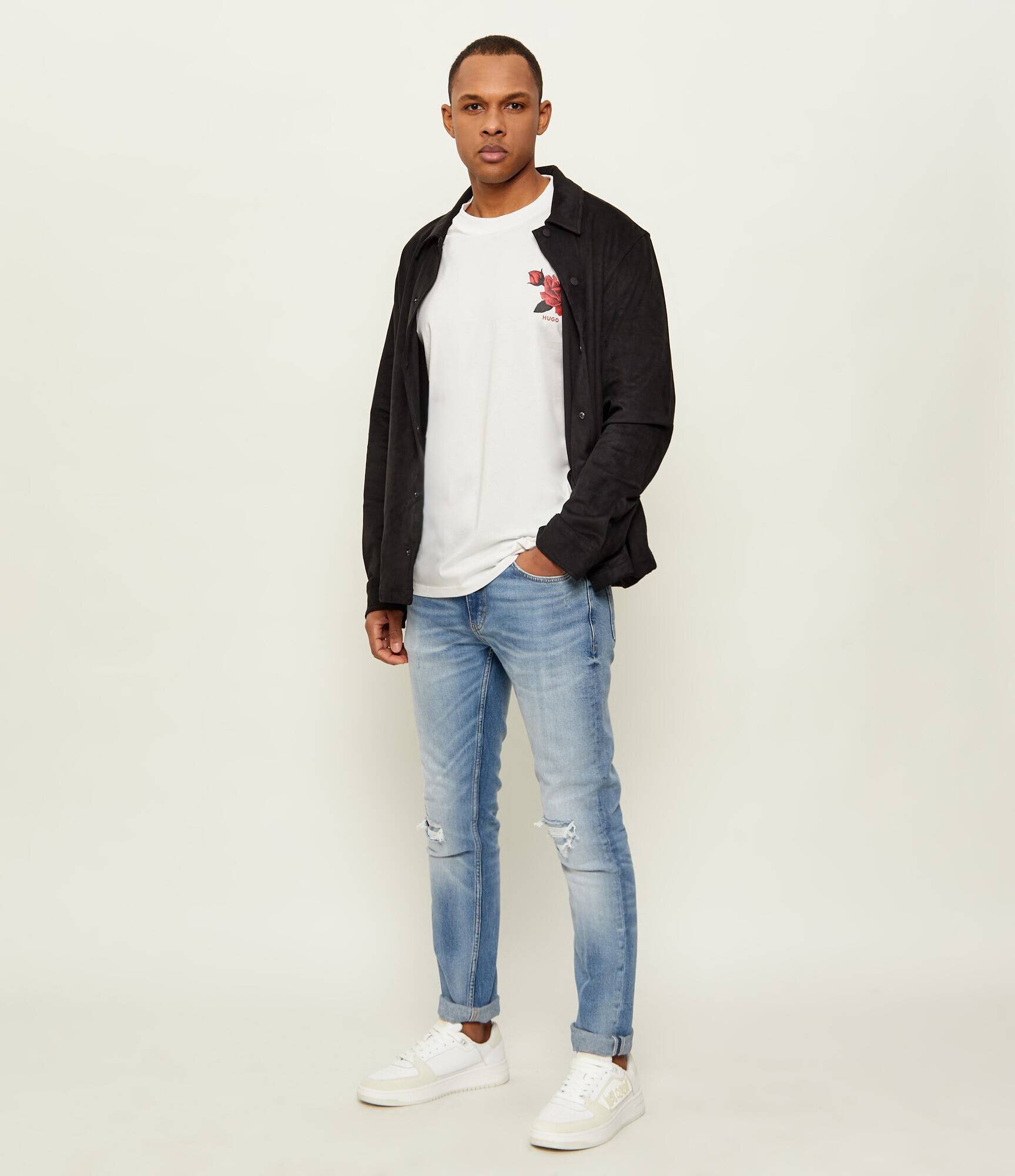 Hugo Tricou Dikerd | Relaxed fit