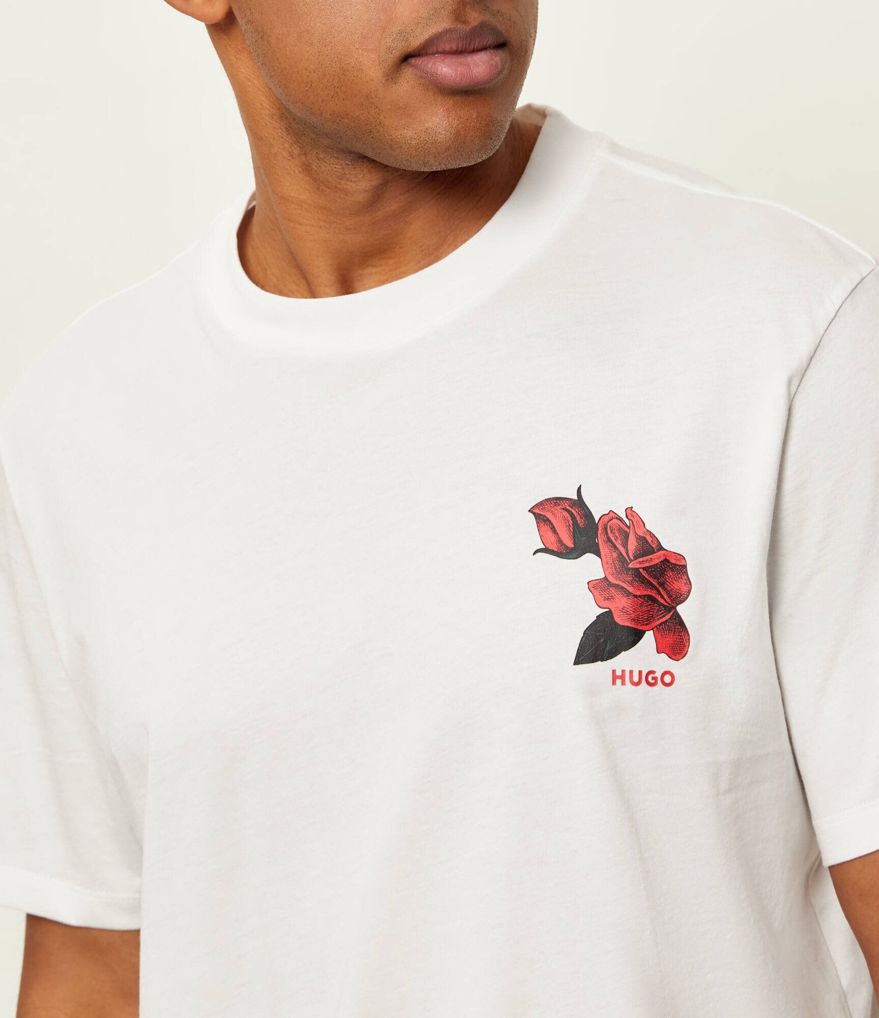 Hugo Tricou Dikerd | Relaxed fit