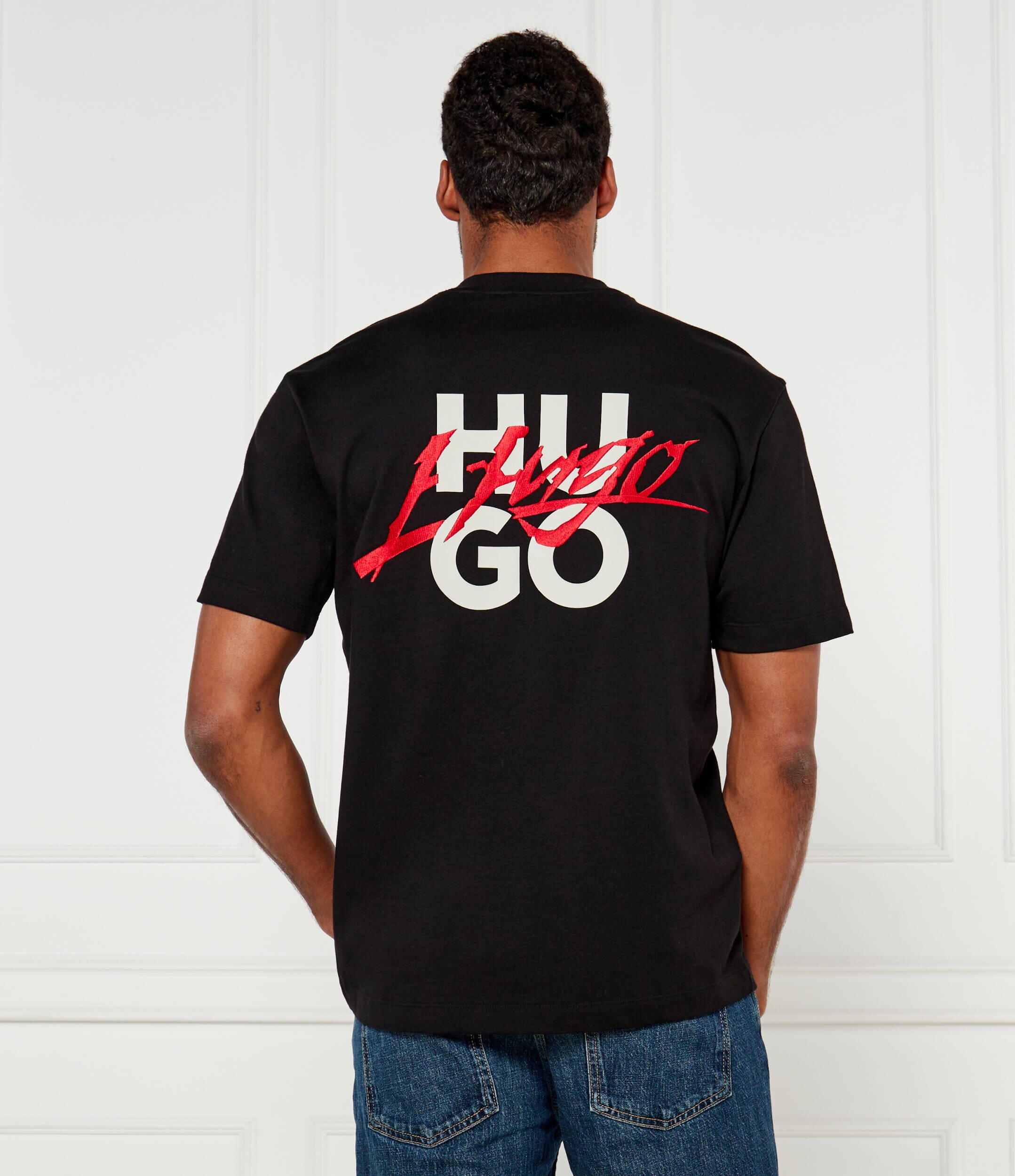 Hugo Tricou Dlogotee | Loose fit