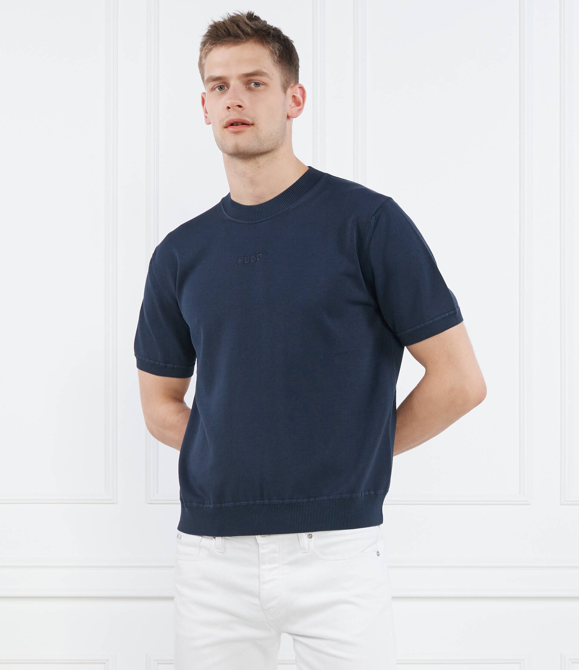 Hugo Tricou SDIPPO 10247319 01 | Regular Fit