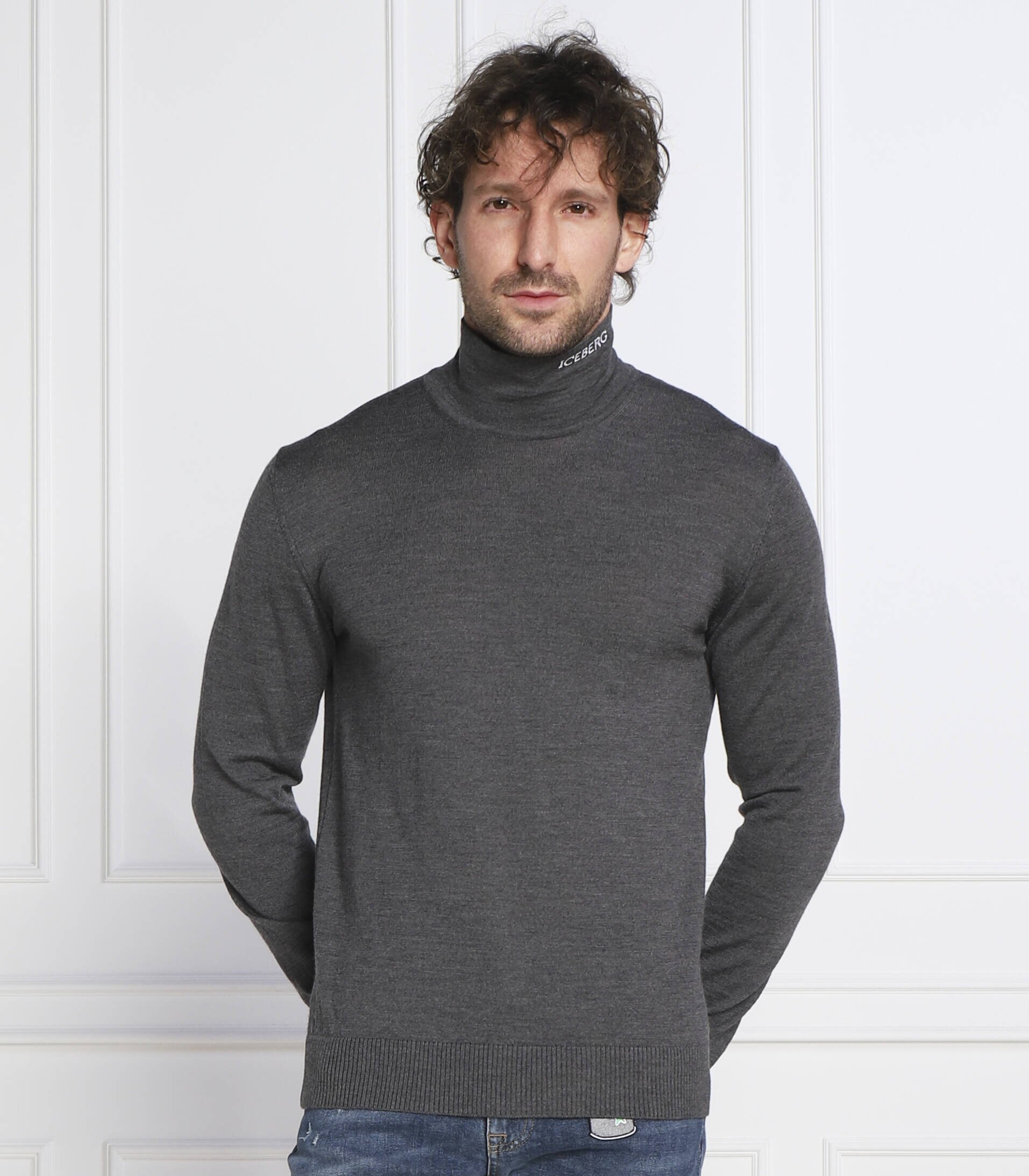 Iceberg de lână maletă | slim fit