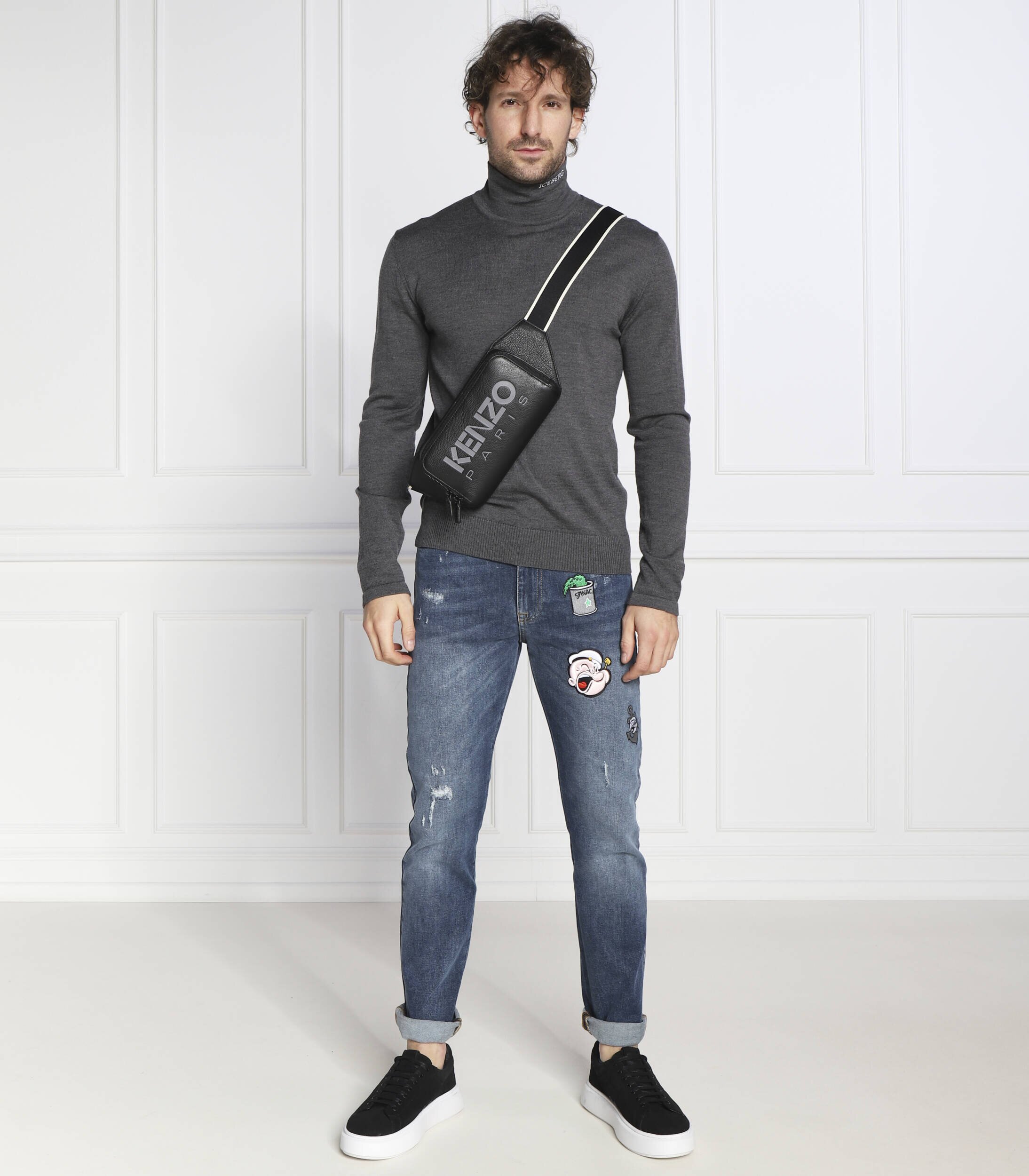 Iceberg de lână maletă | slim fit