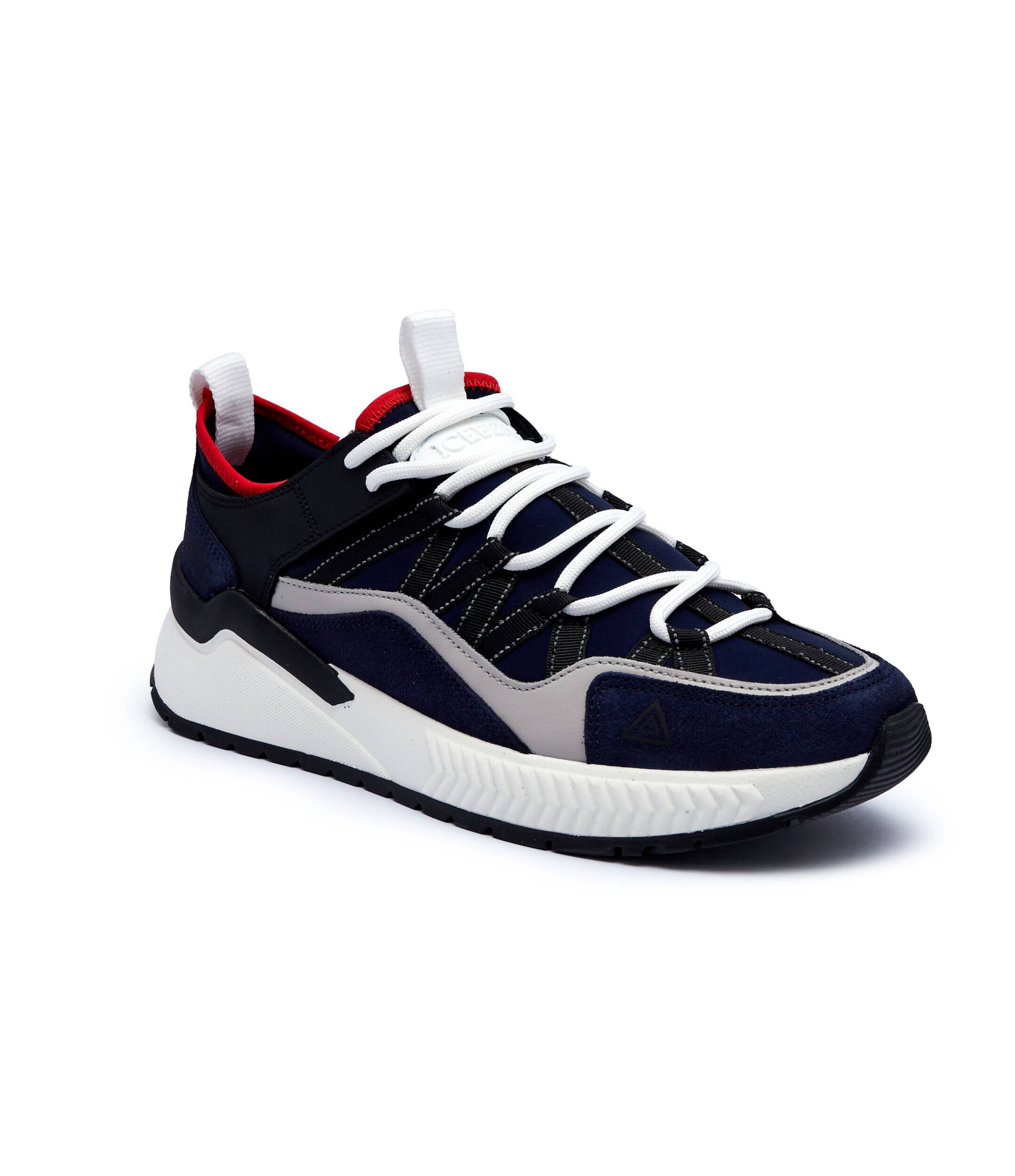 Iceberg De piele sneakers COMB.DEEP BLU