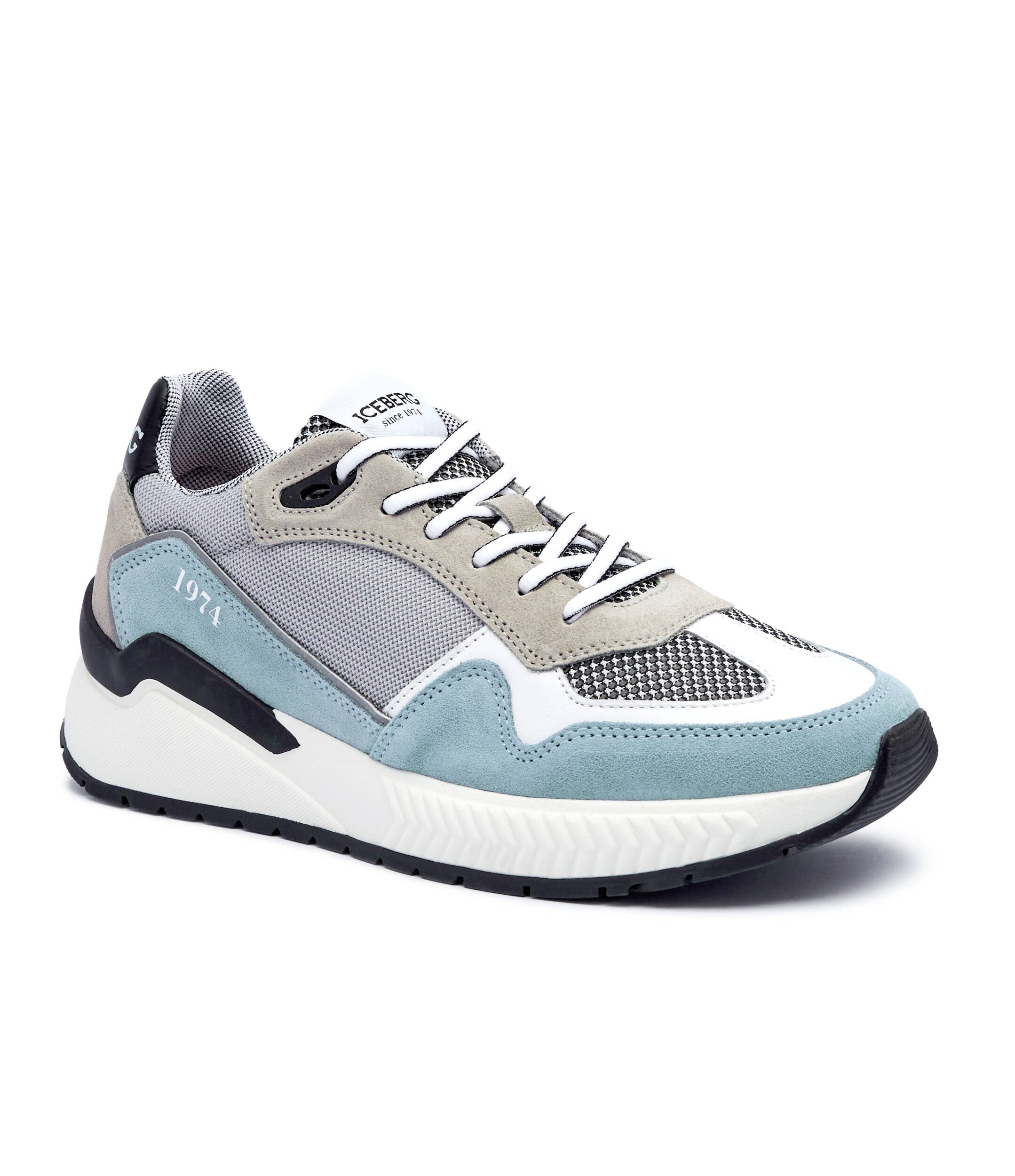 Iceberg De piele sneakers COMB.ECLIPSE