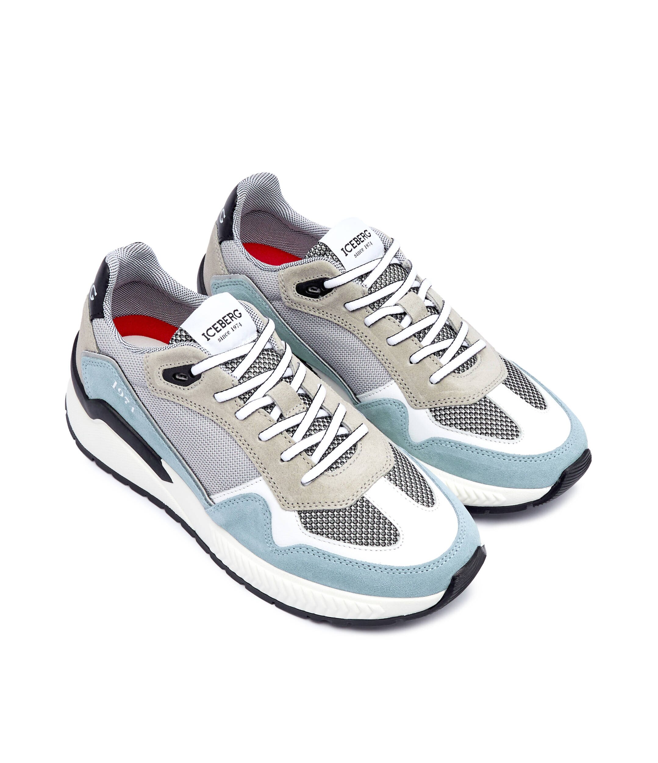 Iceberg De piele sneakers COMB.ECLIPSE
