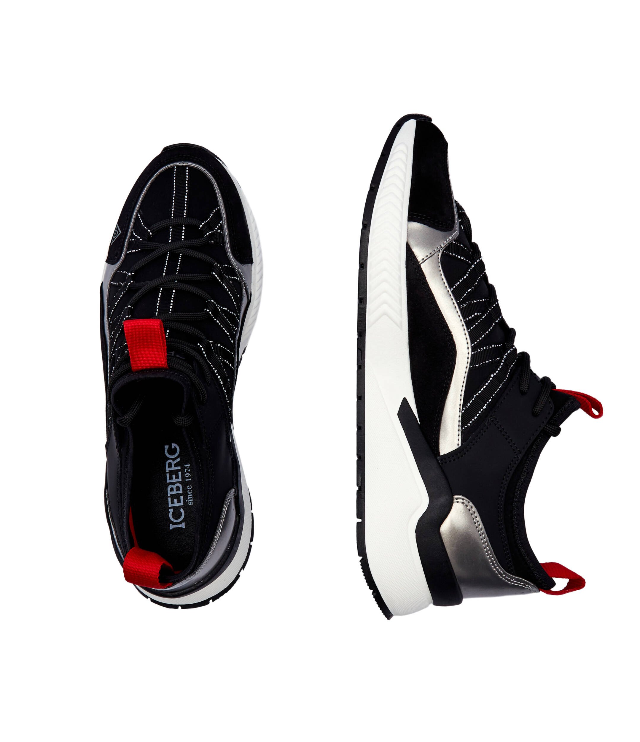 Iceberg De piele sneakers COMB.SPACE