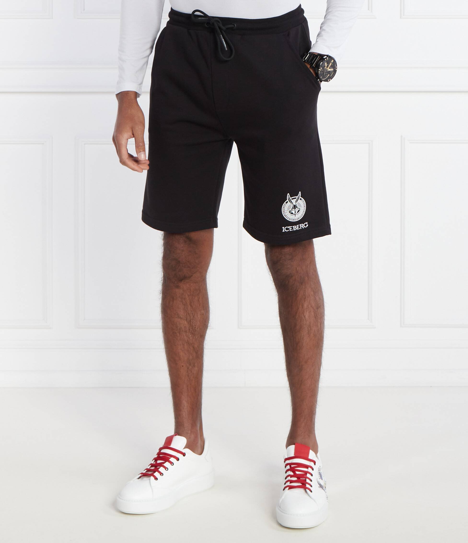 Iceberg Pantaloni scurți x Looney Tunes | Regular Fit