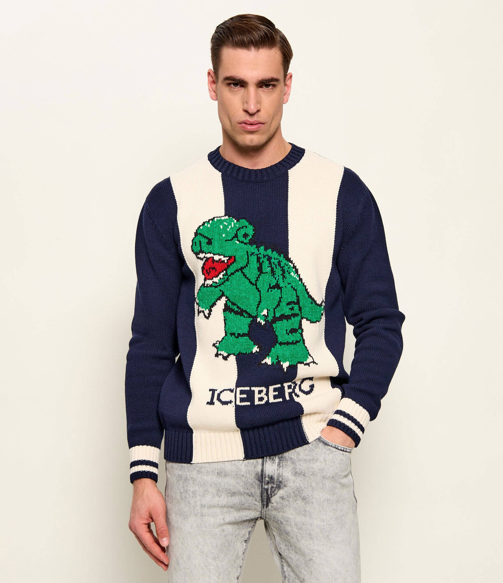 Iceberg Pulover DRAGON | regular fit