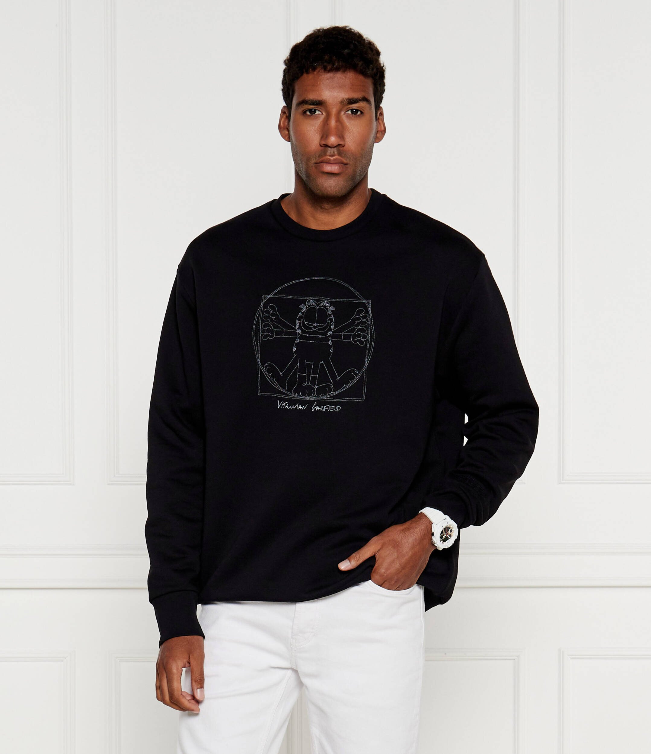 Iceberg Pulover X GARFIELD | Oversize fit