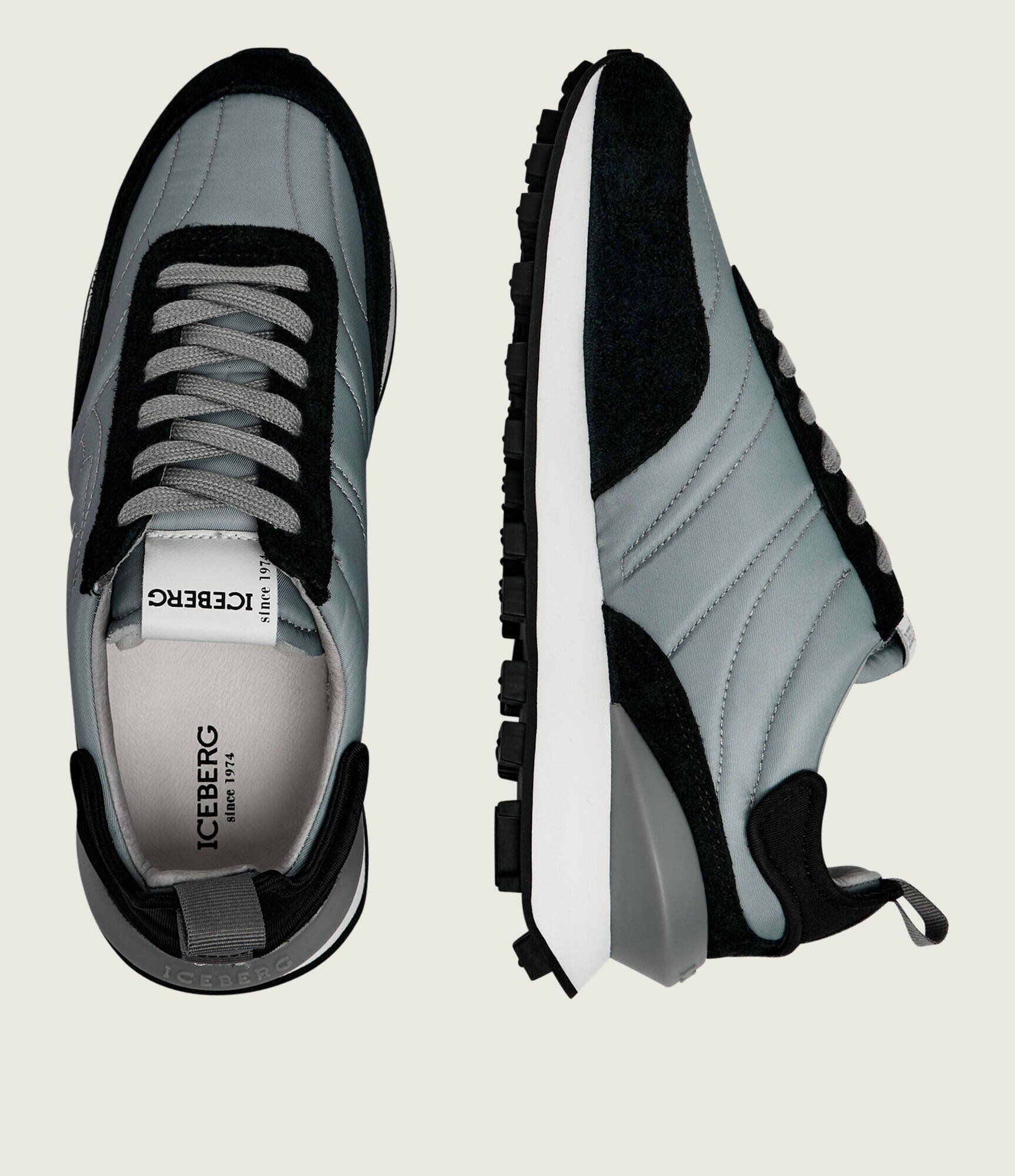Iceberg Sneakers LOOP | piele întoarsă