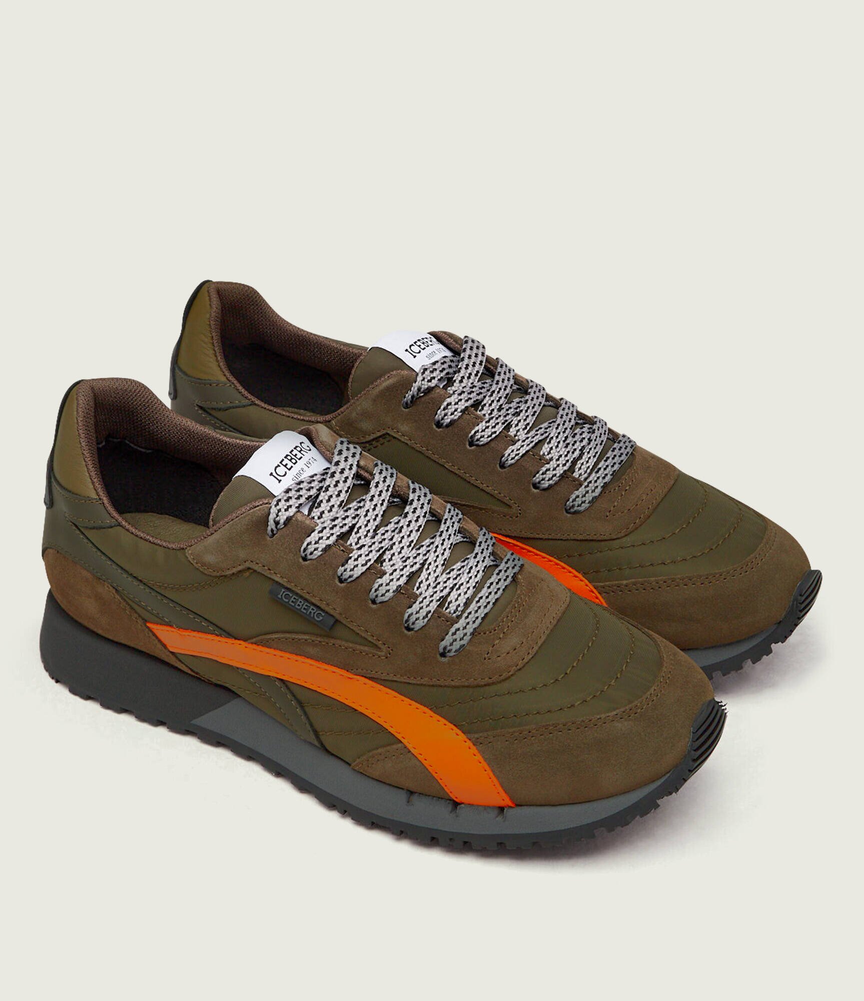 Iceberg Sneakers | piele întoarsă
