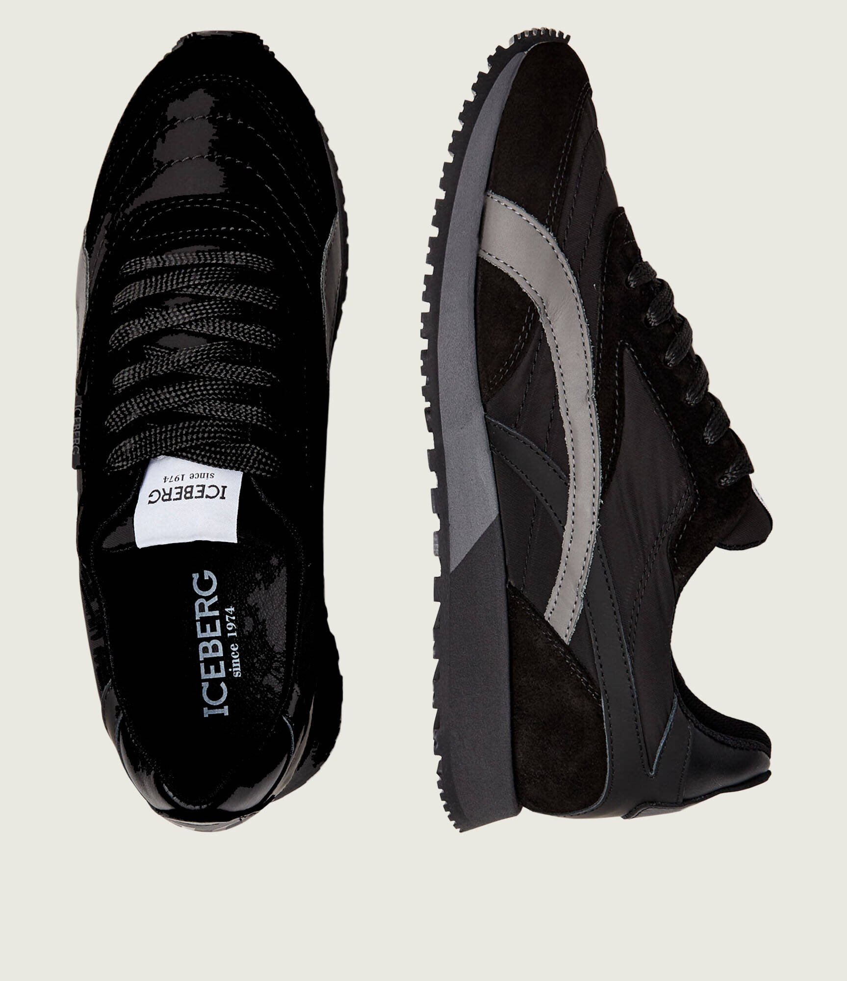 Iceberg Sneakers | piele întoarsă