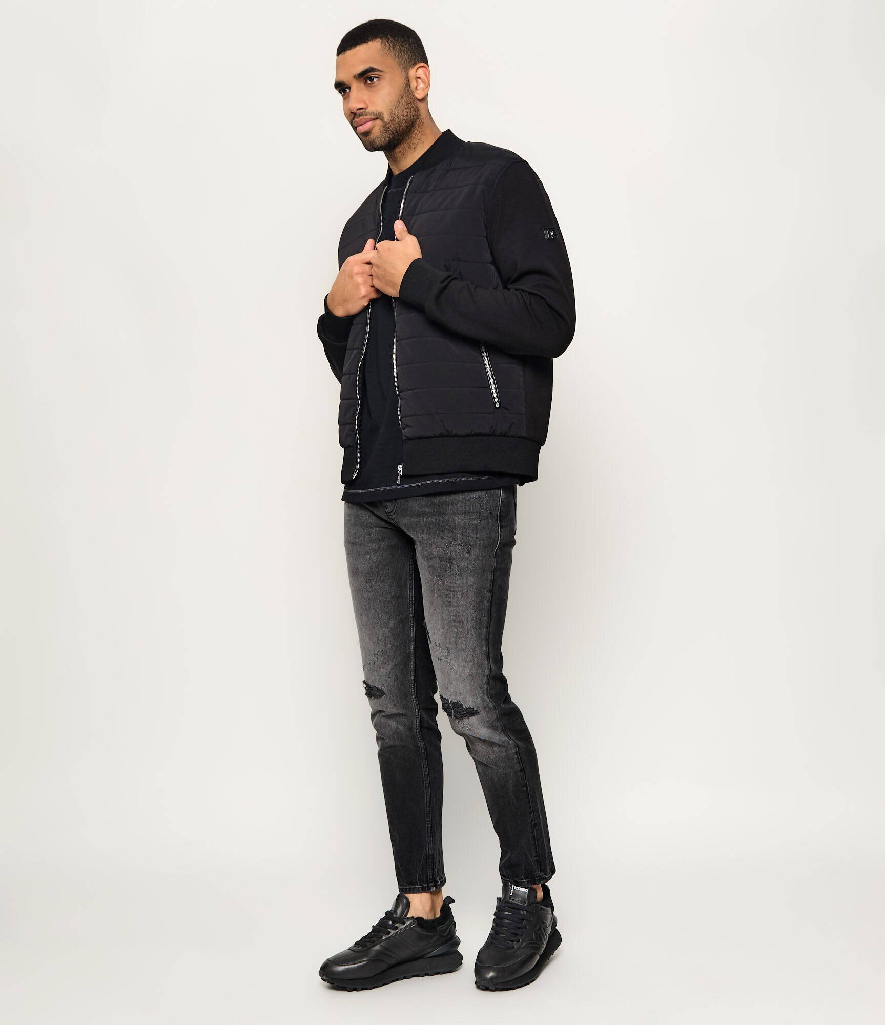 Iceberg Teniși din piele | shearling cu adaos de lână