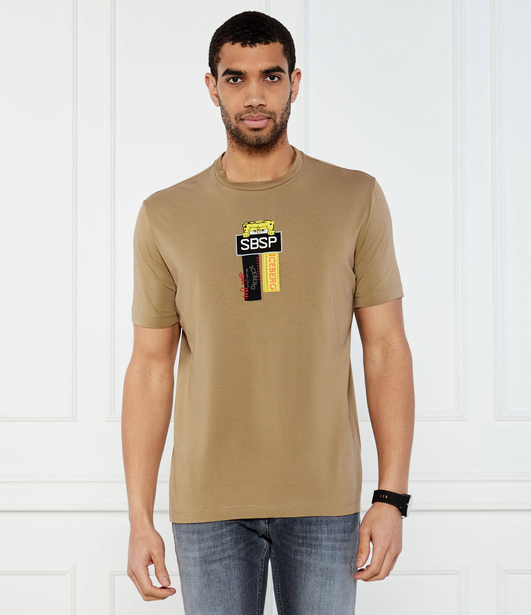 Iceberg Tricou x Spongebob | Regular Fit