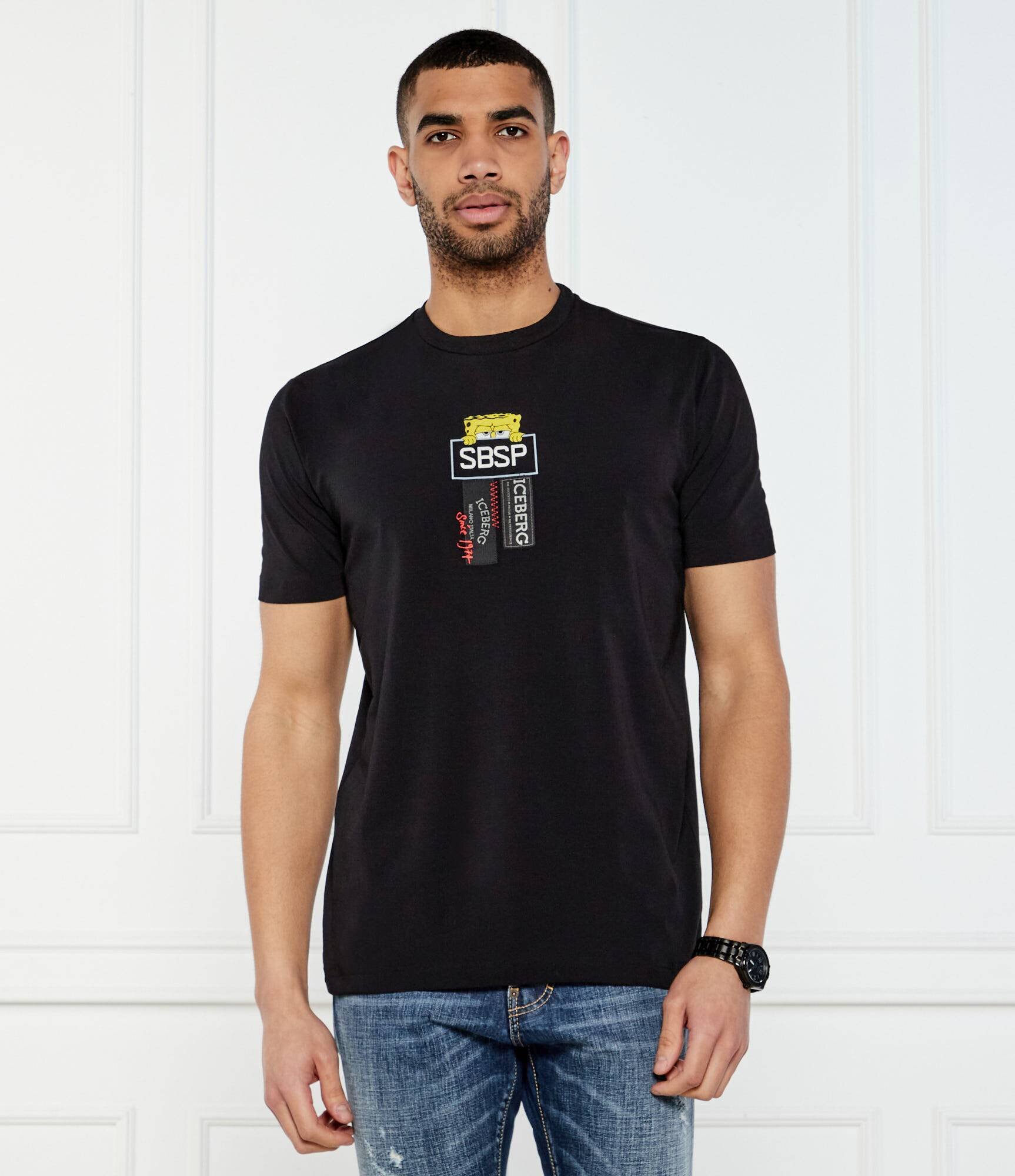 Iceberg Tricou x Spongebob | Regular Fit