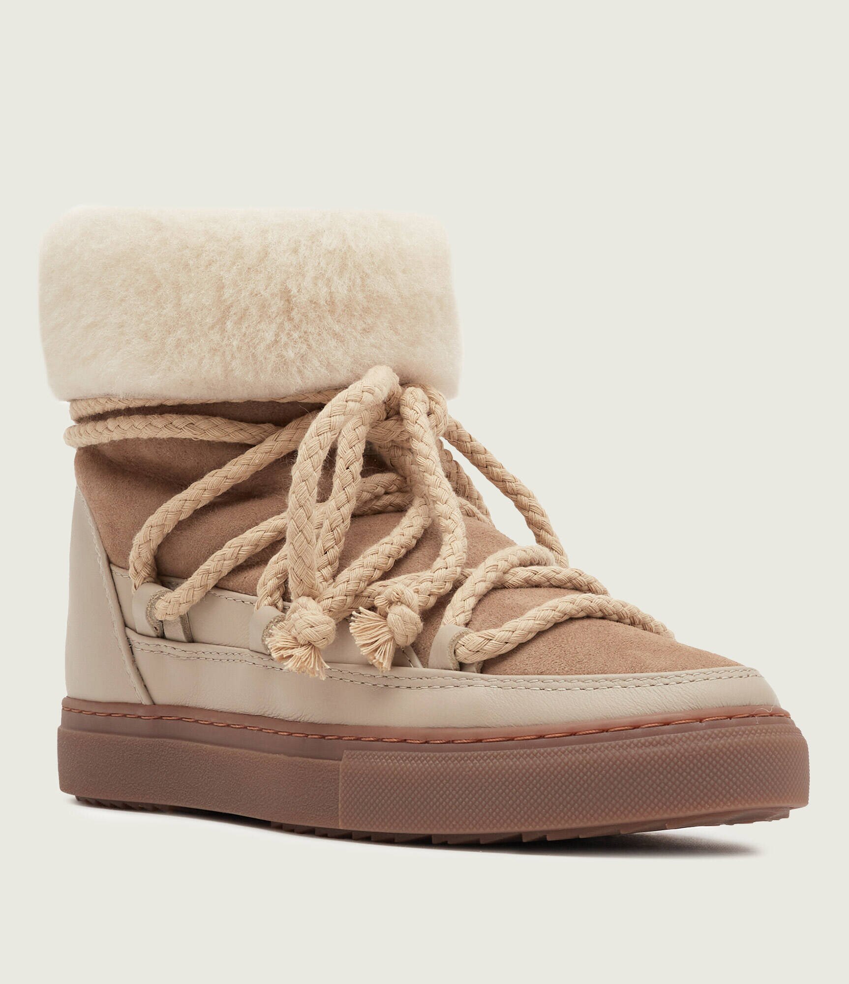 Inuikii Bocanci Classic High | piele întoarsă | lână