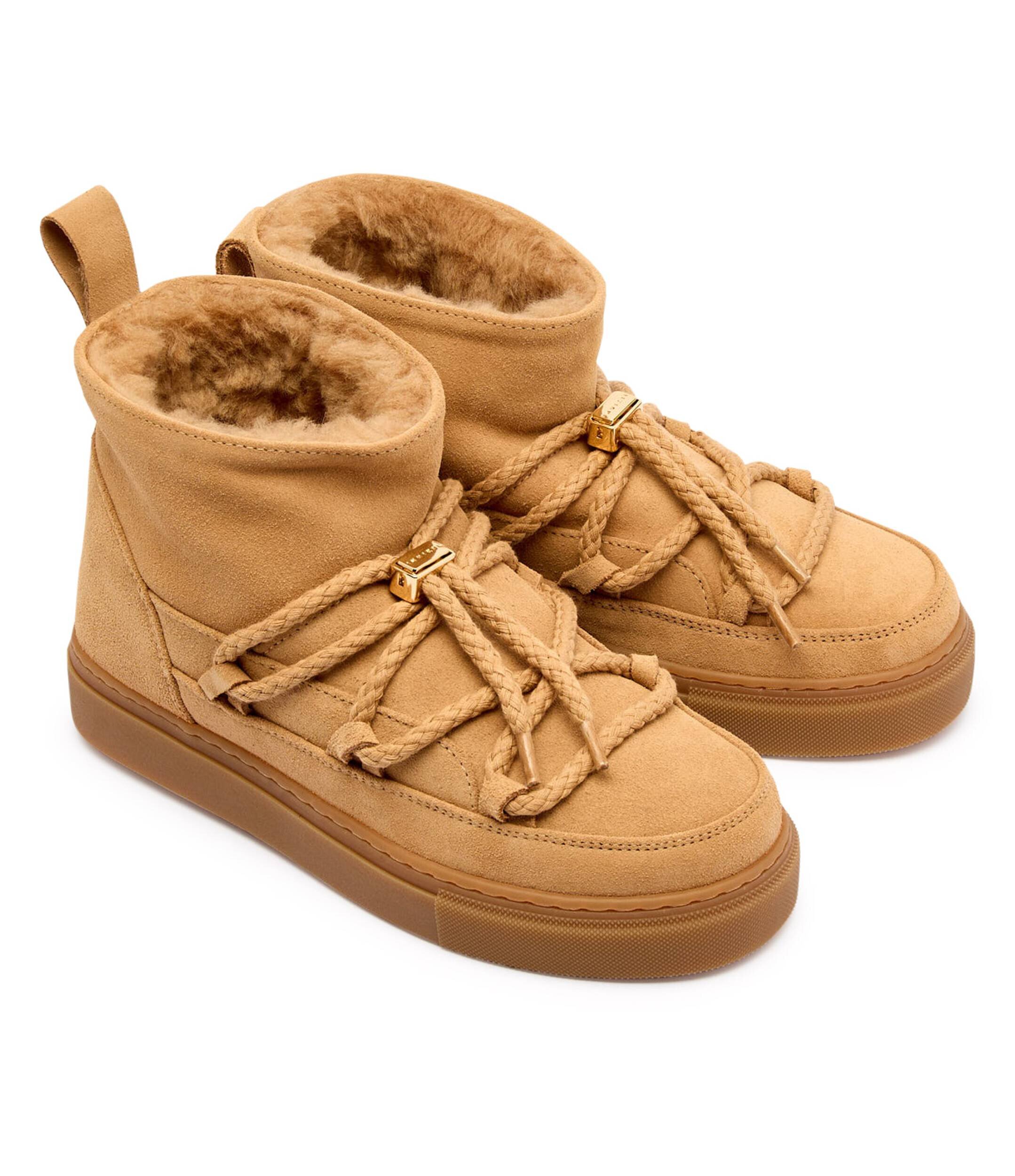 Inuikii Bocanci Classic Low | piele întoarsă | lână