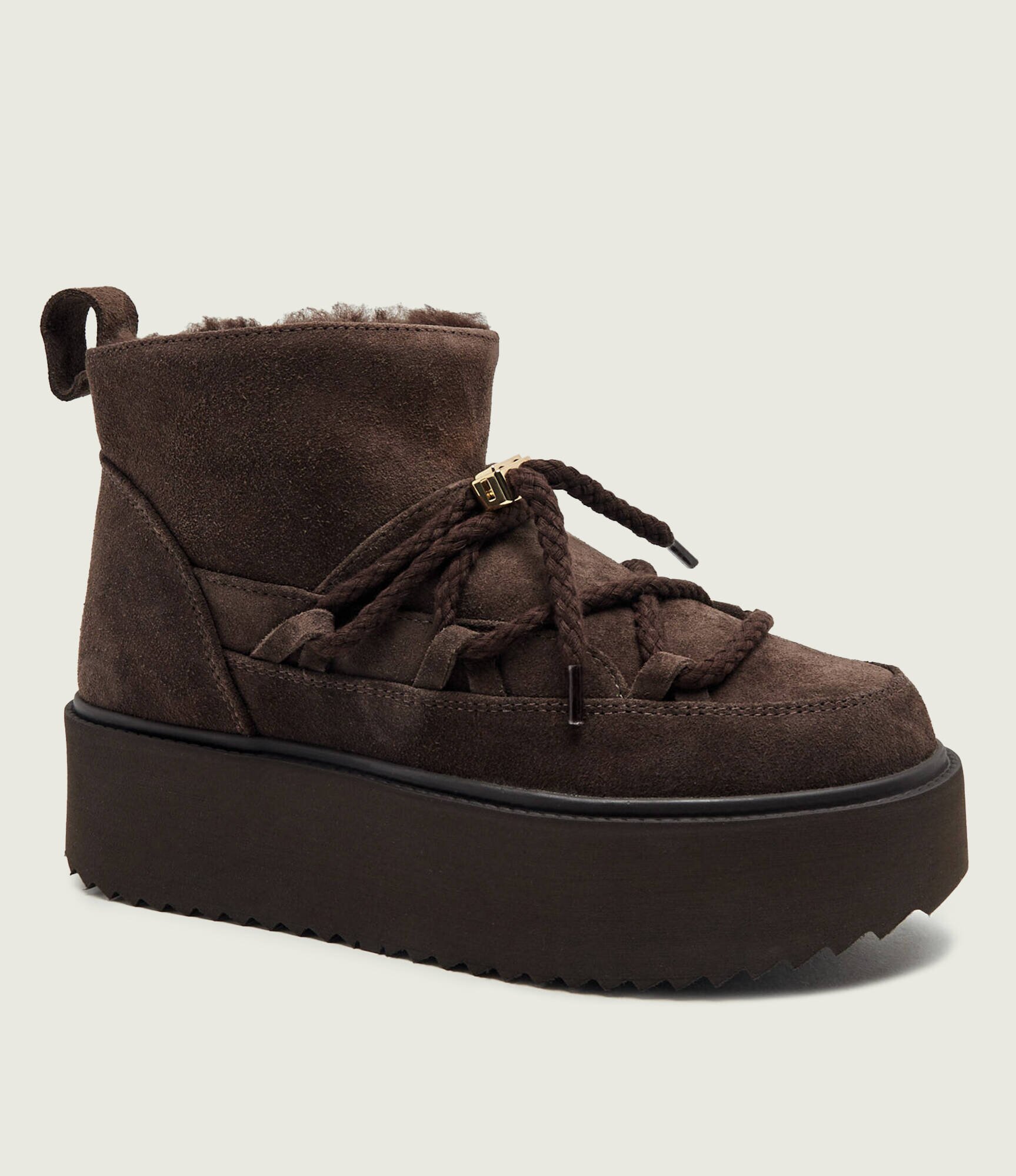 Inuikii Bocanci Classic Low Platform | piele întoarsă
