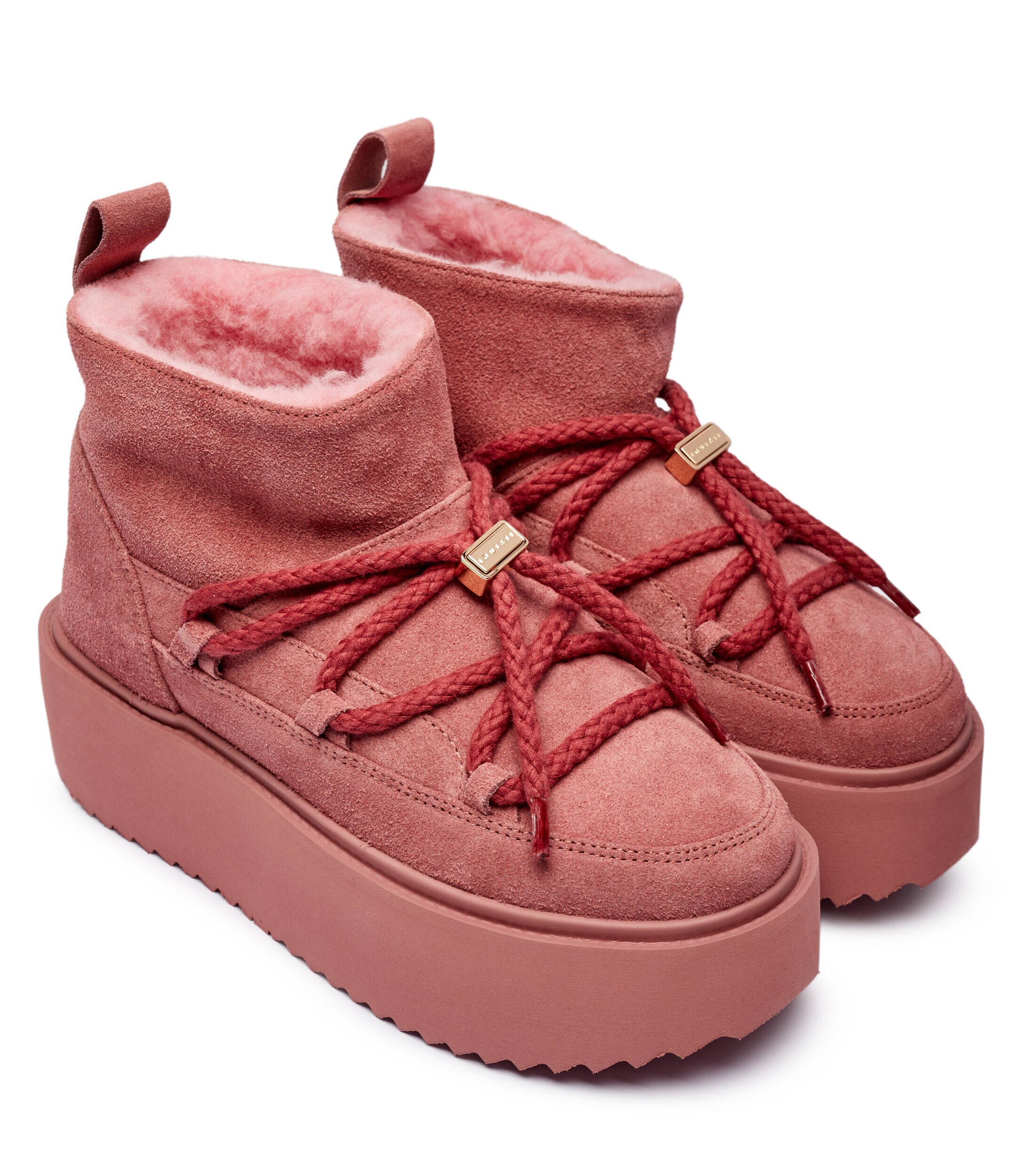 Inuikii Bocanci Classic Low Platform | piele întoarsă