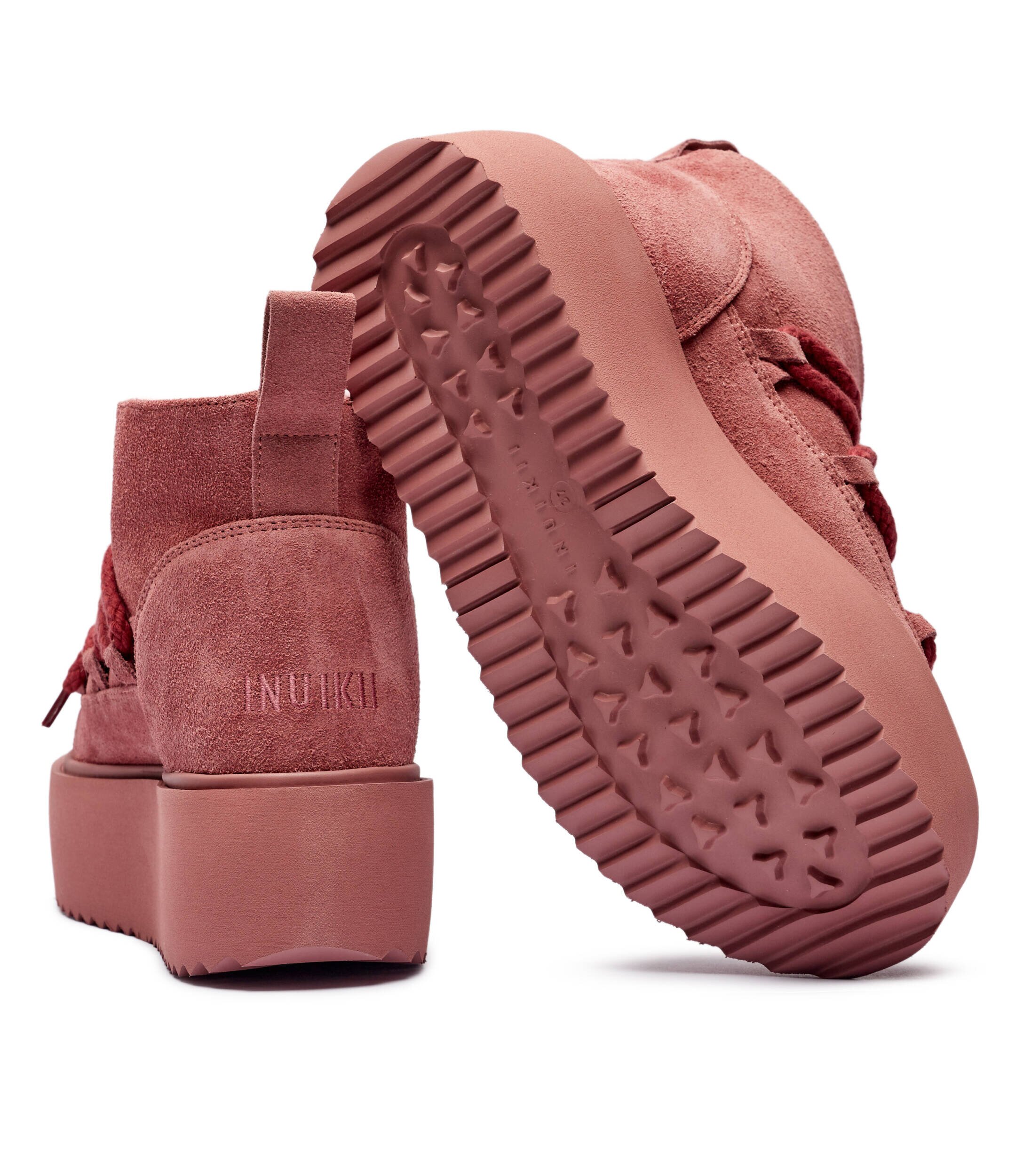 Inuikii Bocanci Classic Low Platform | piele întoarsă
