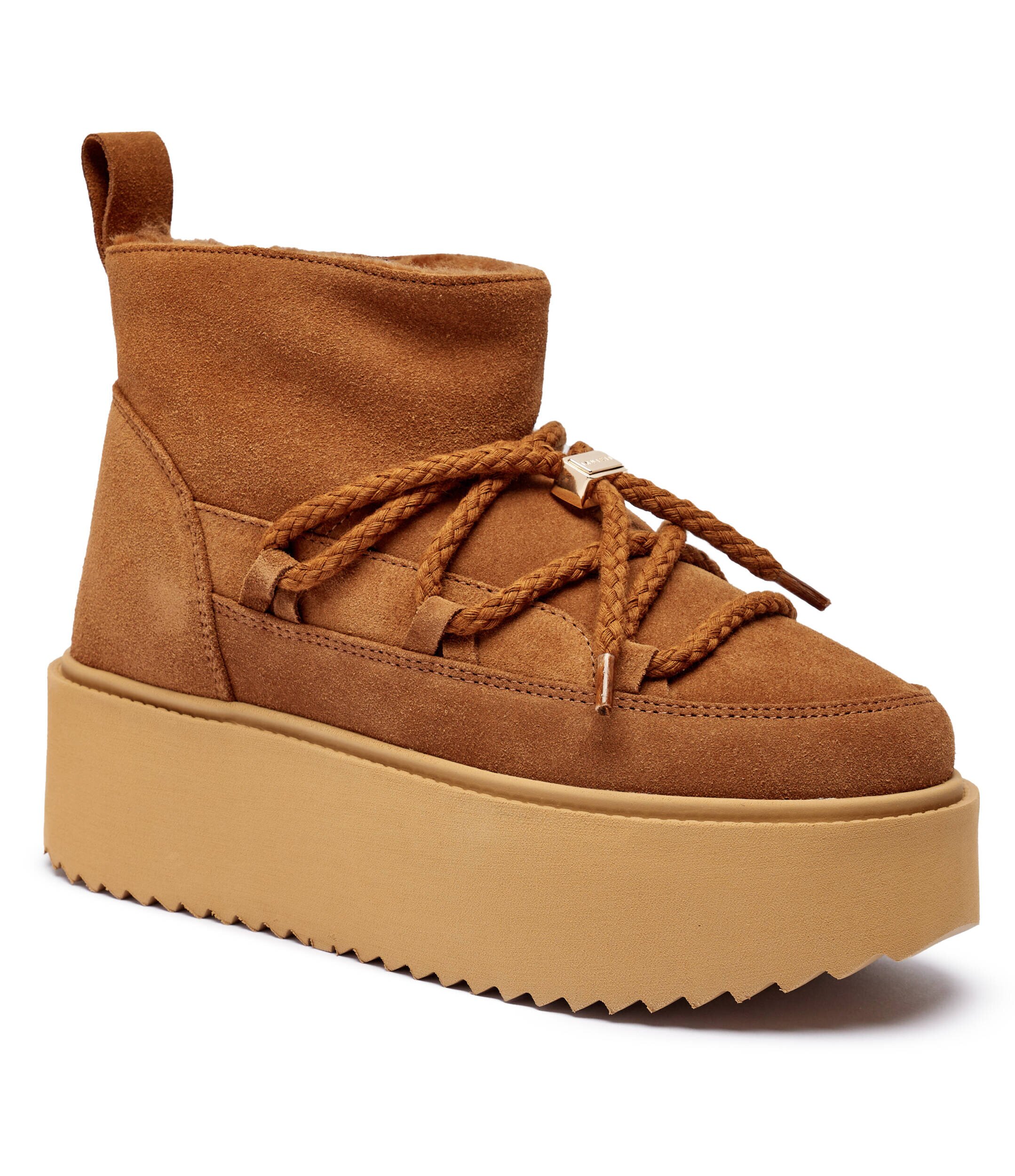 Inuikii Bocanci Classic Low Platform | piele întoarsă