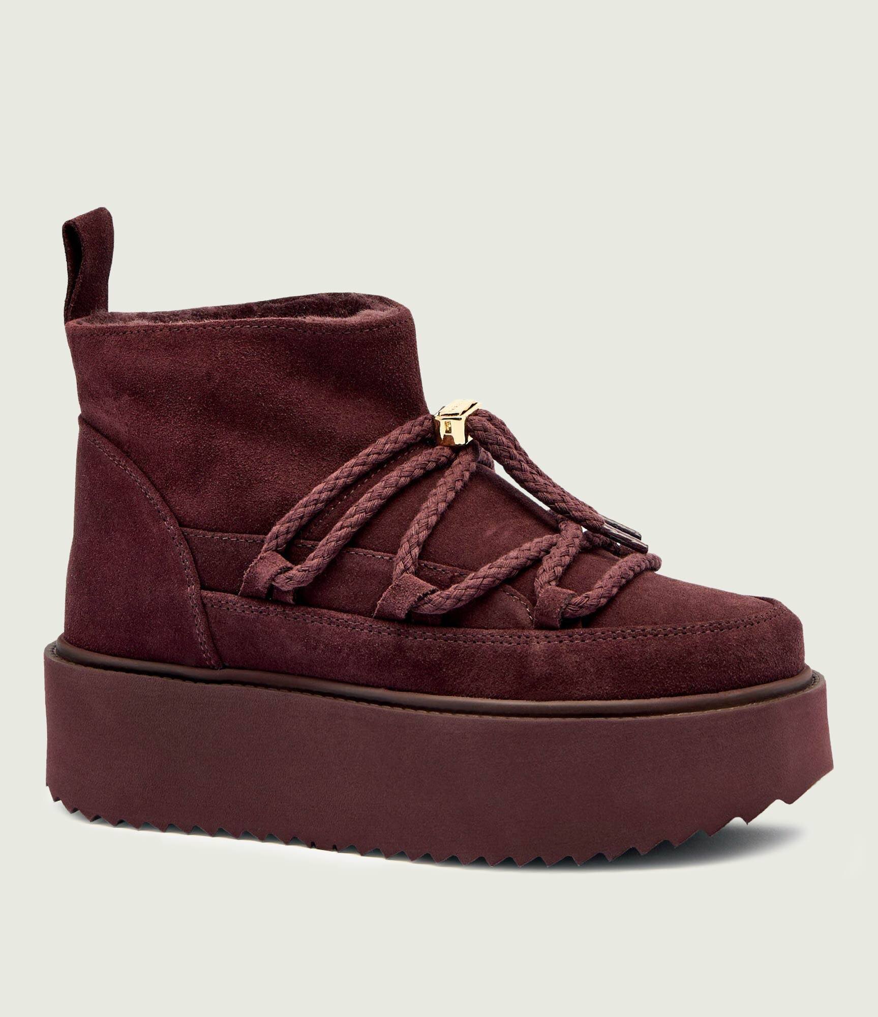 Inuikii Bocanci CLASSIC LOW PLATFORM | piele întoarsă