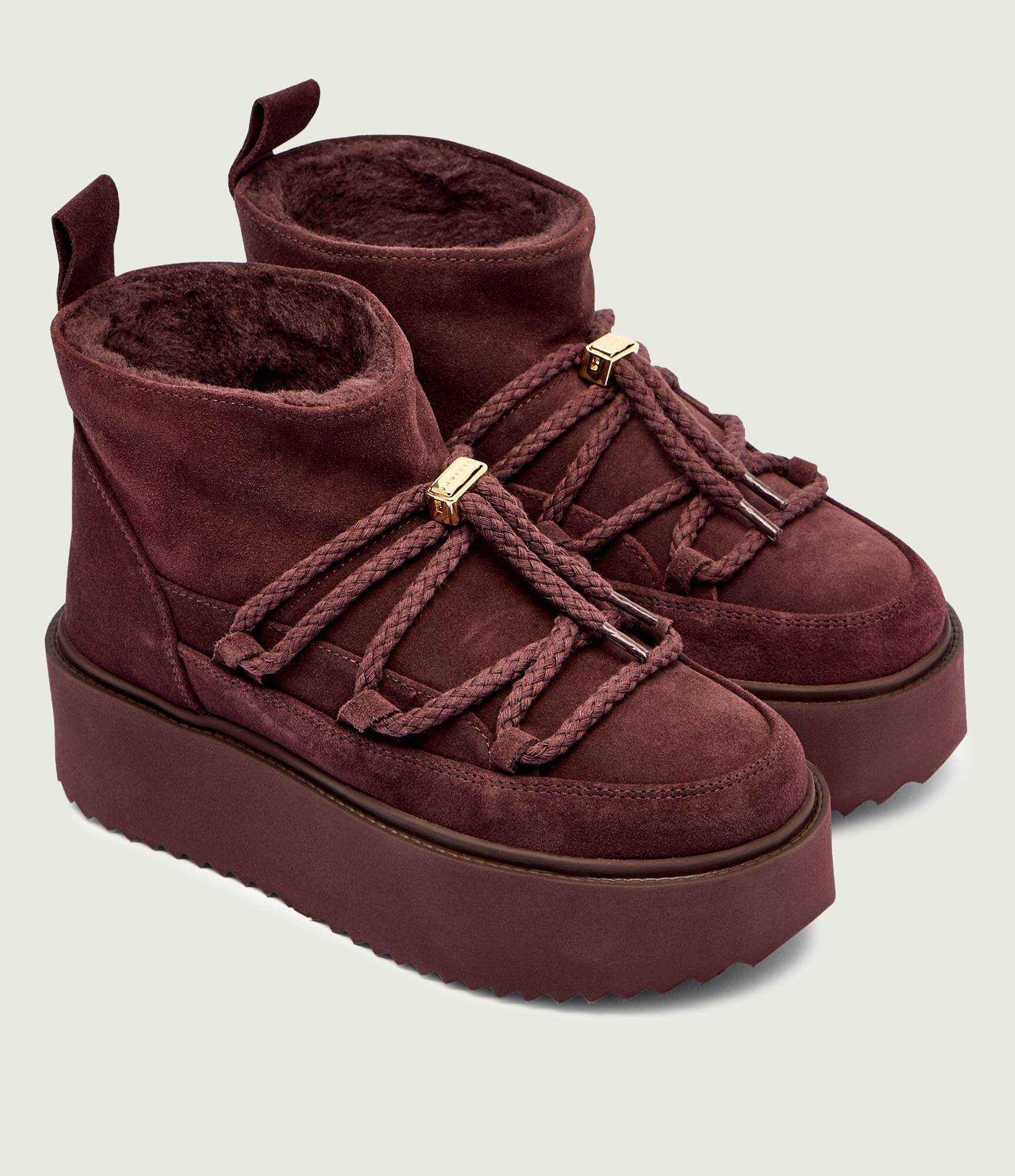 Inuikii Bocanci CLASSIC LOW PLATFORM | piele întoarsă