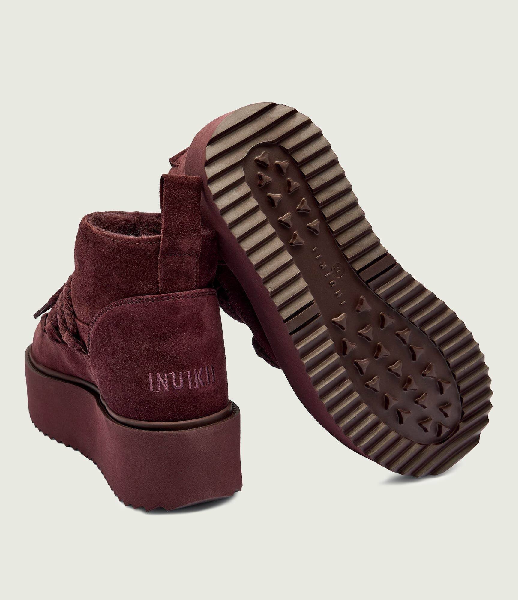 Inuikii Bocanci CLASSIC LOW PLATFORM | piele întoarsă