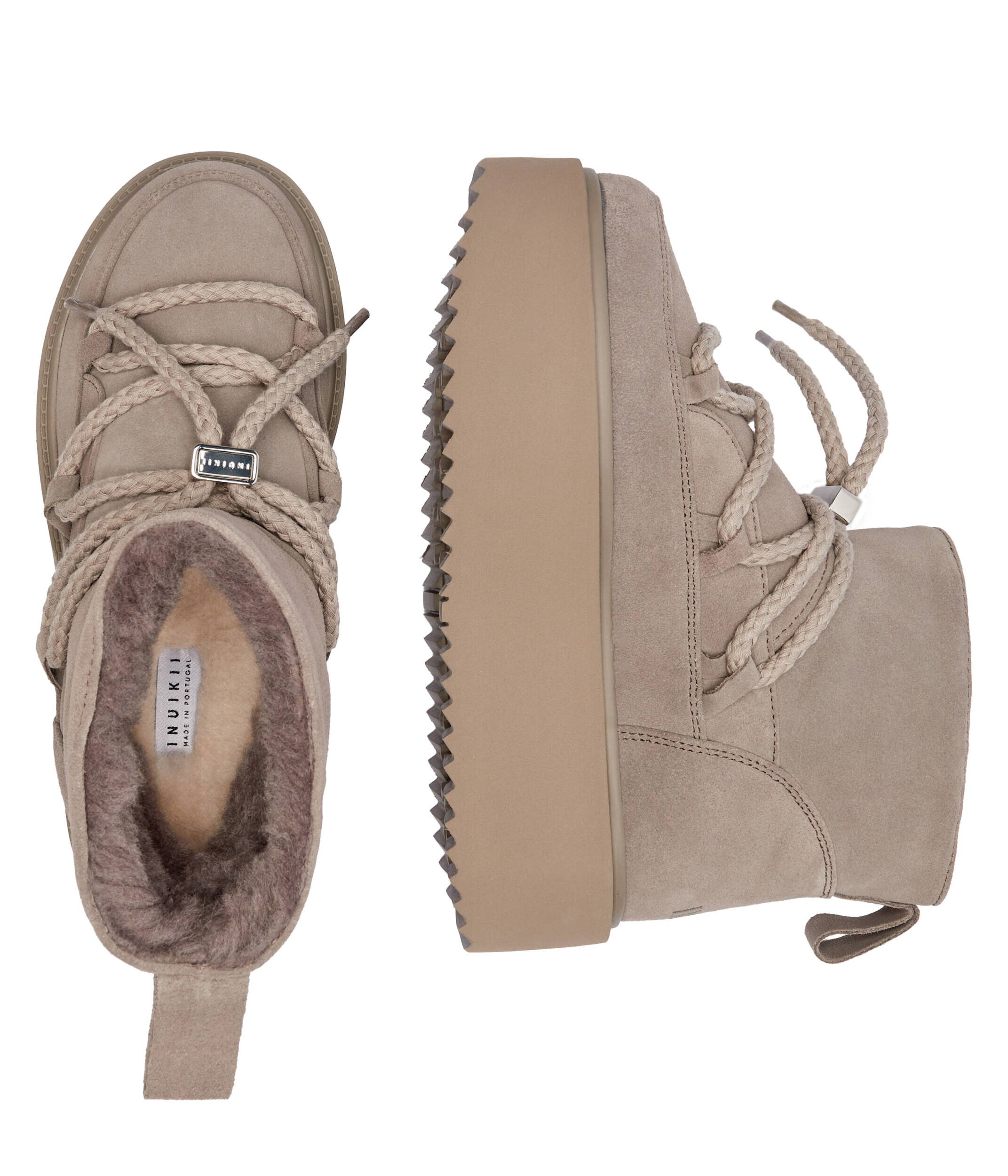 Inuikii Bocanci Classic Low Platform | piele întoarsă