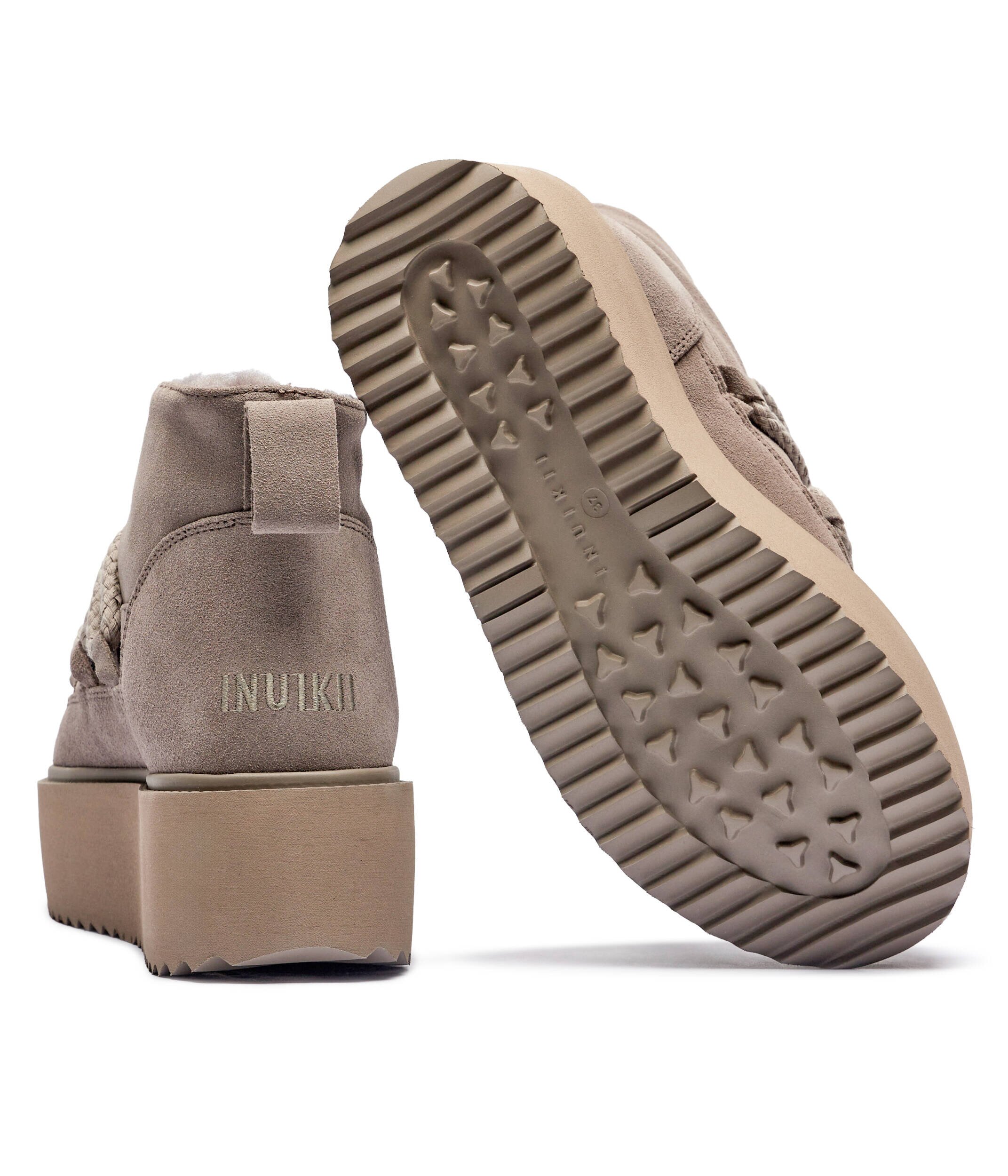 Inuikii Bocanci Classic Low Platform | piele întoarsă
