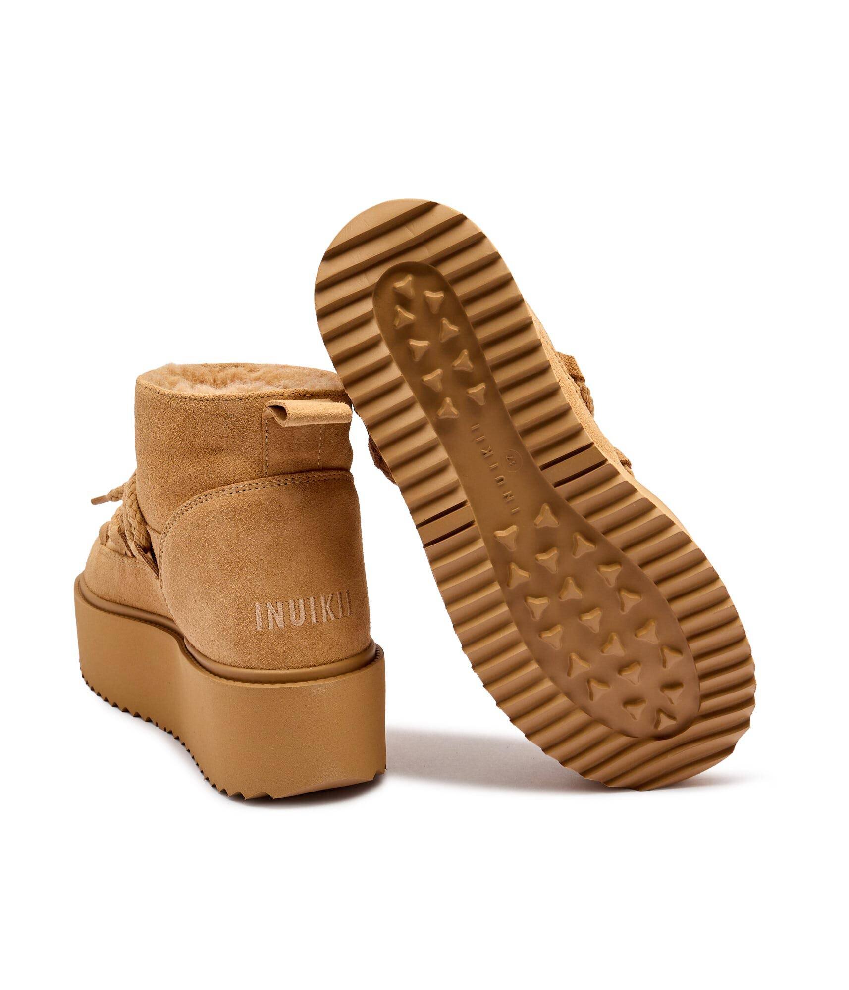 Inuikii Bocanci Classic Low Platform | piele întoarsă
