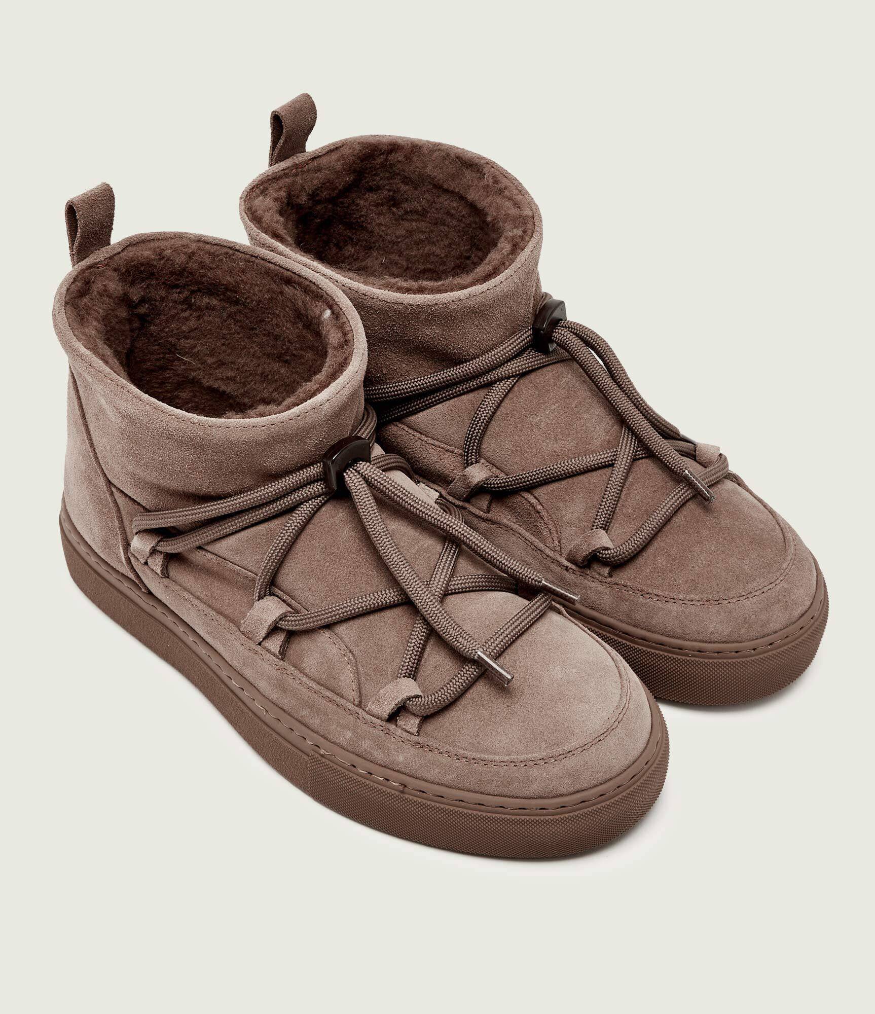 Inuikii Bocanci CLASSIC LOW |skóra cu adaos de lână