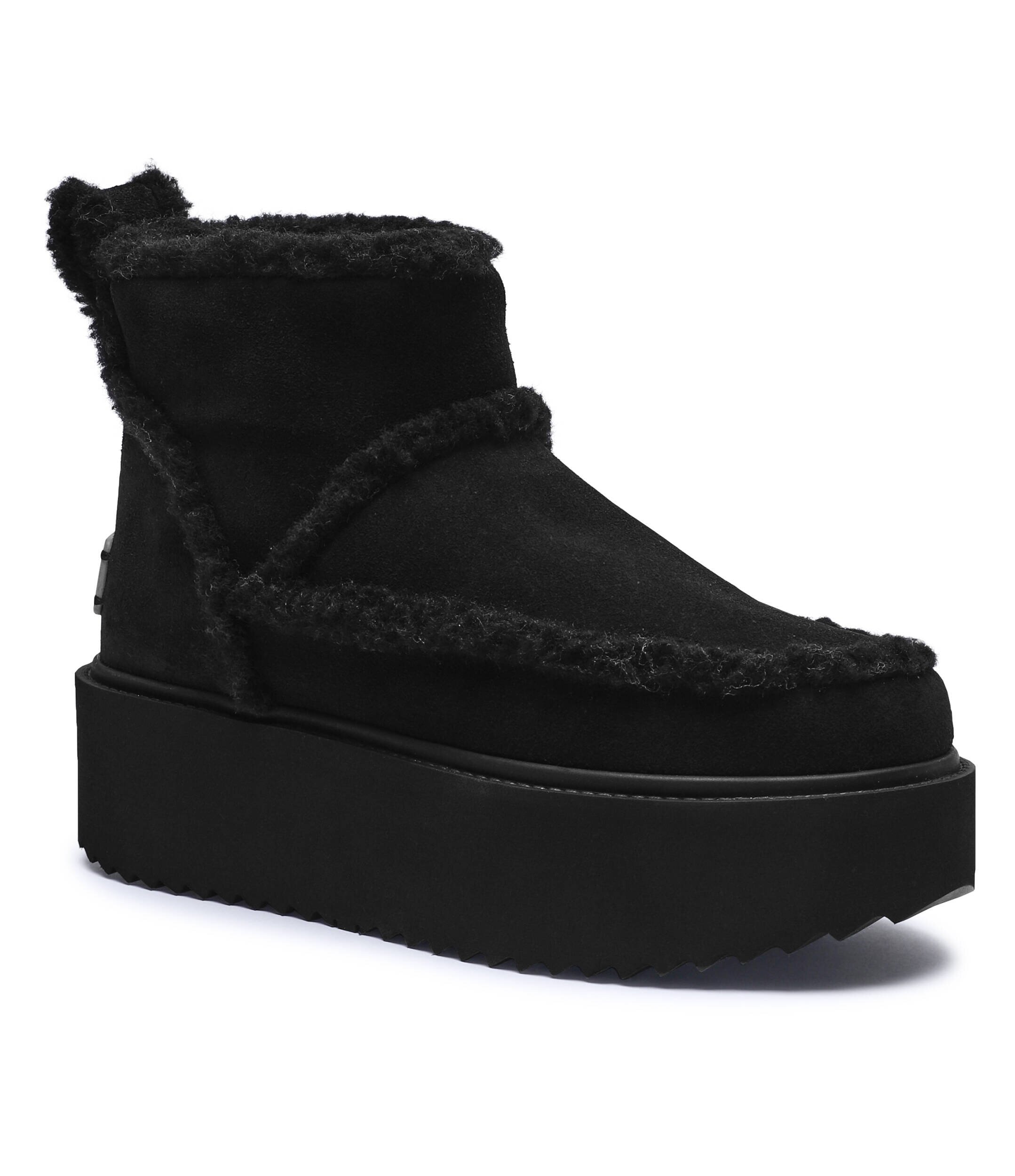 Inuikii Bocanci Classic Low | x Coccinelle | shearling | zamsz | lână