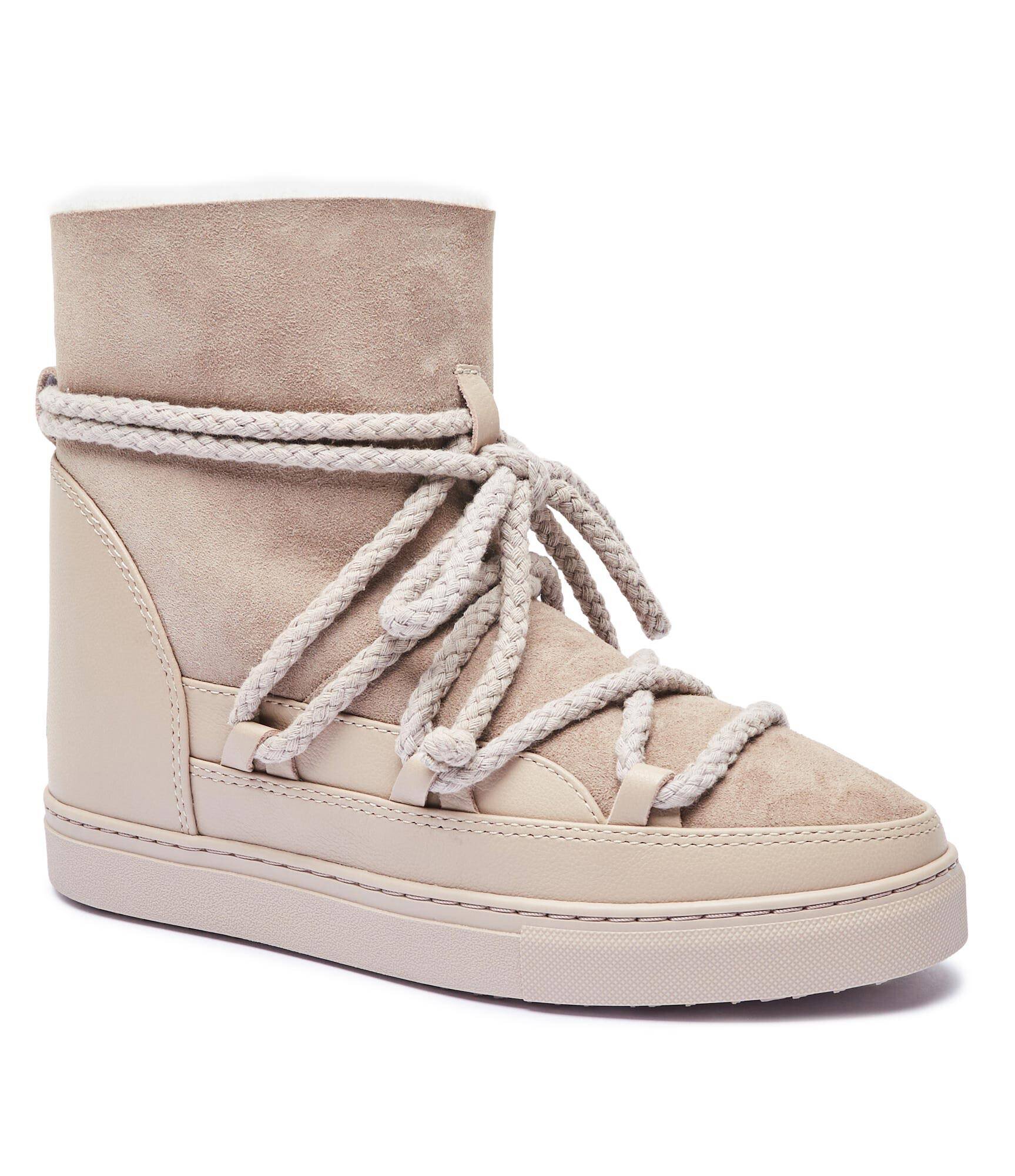 Inuikii Bocanci Classic Wedge | piele întoarsă | lână