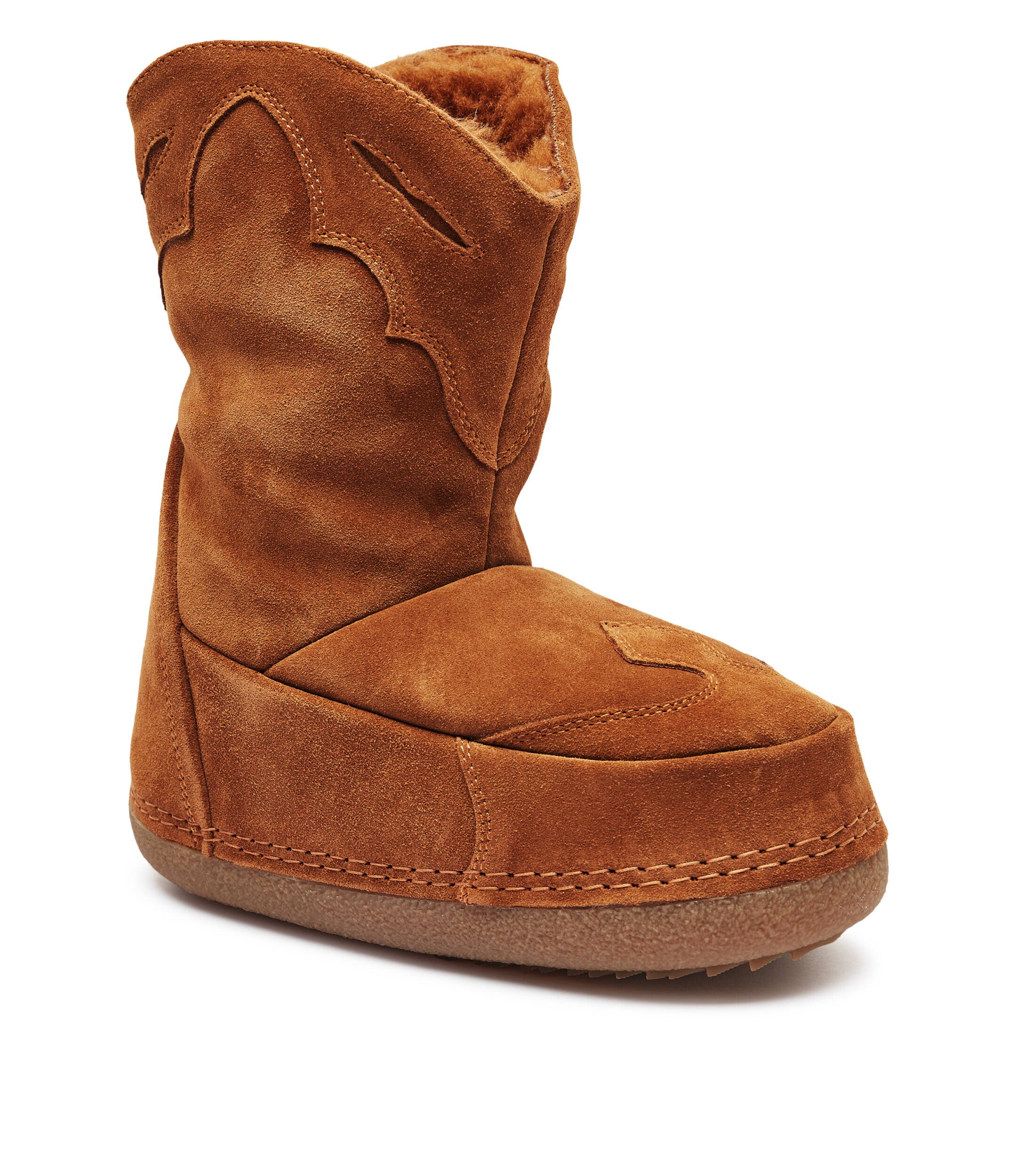 Inuikii Bocanci Cowboy Embroidery | piele întoarsă