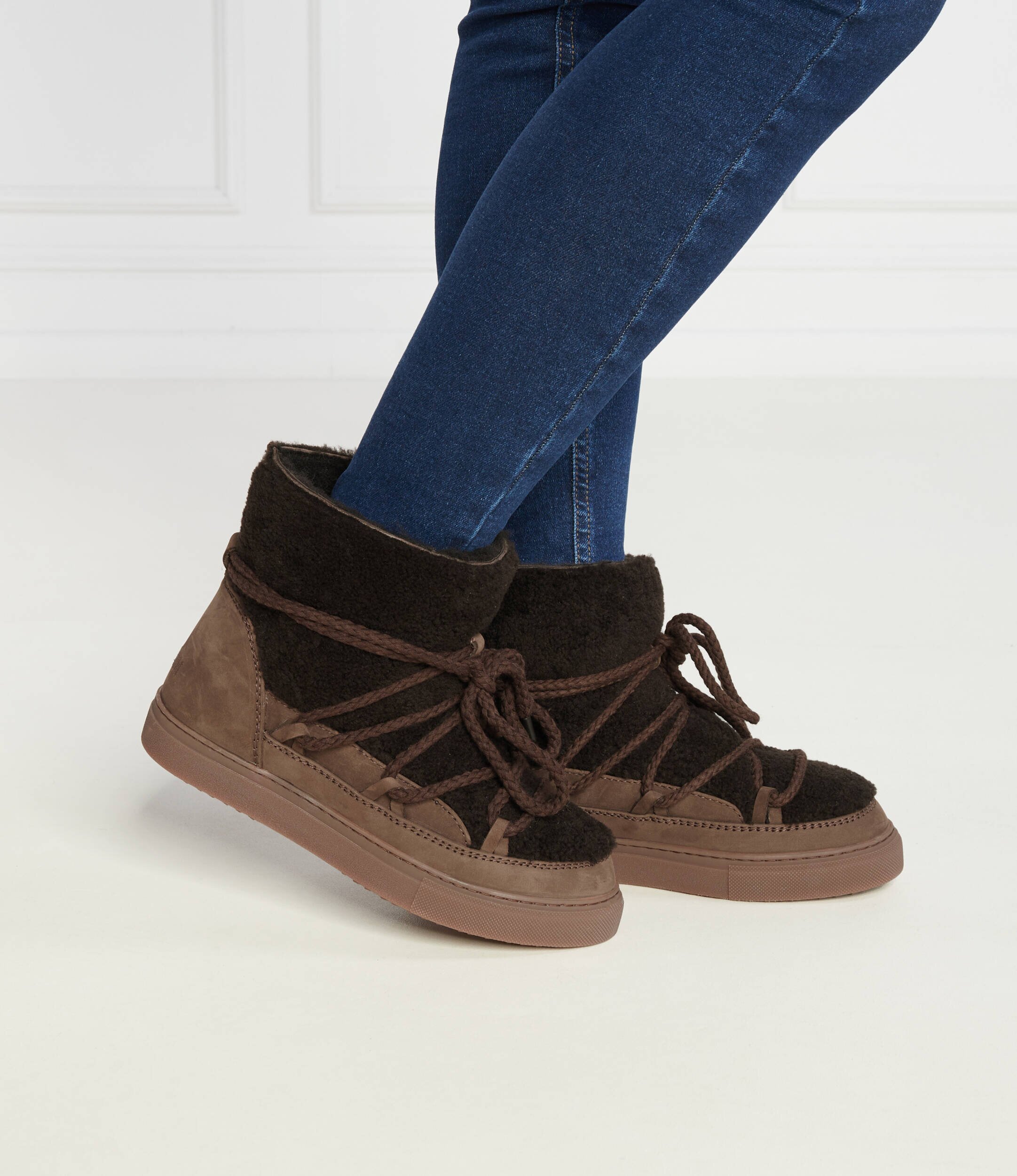 Inuikii Bocanci Curly | shearling | zamsz | lână