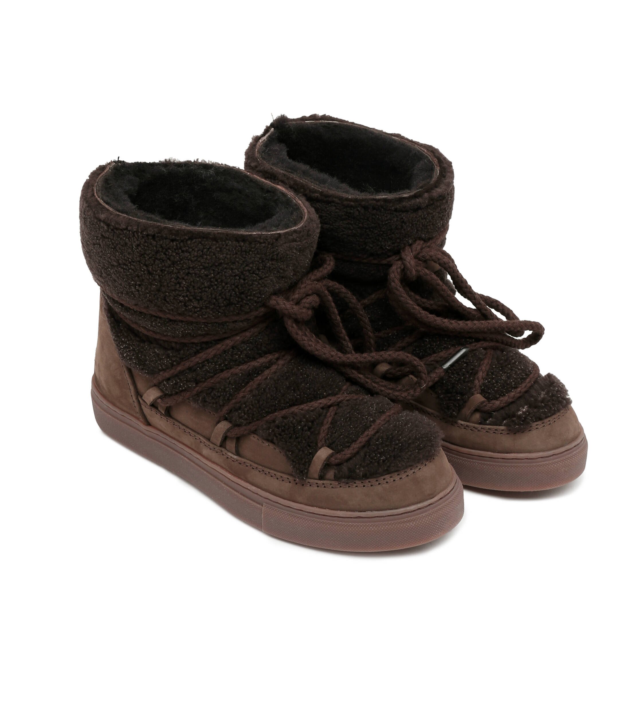 Inuikii Bocanci Curly | shearling | zamsz | lână