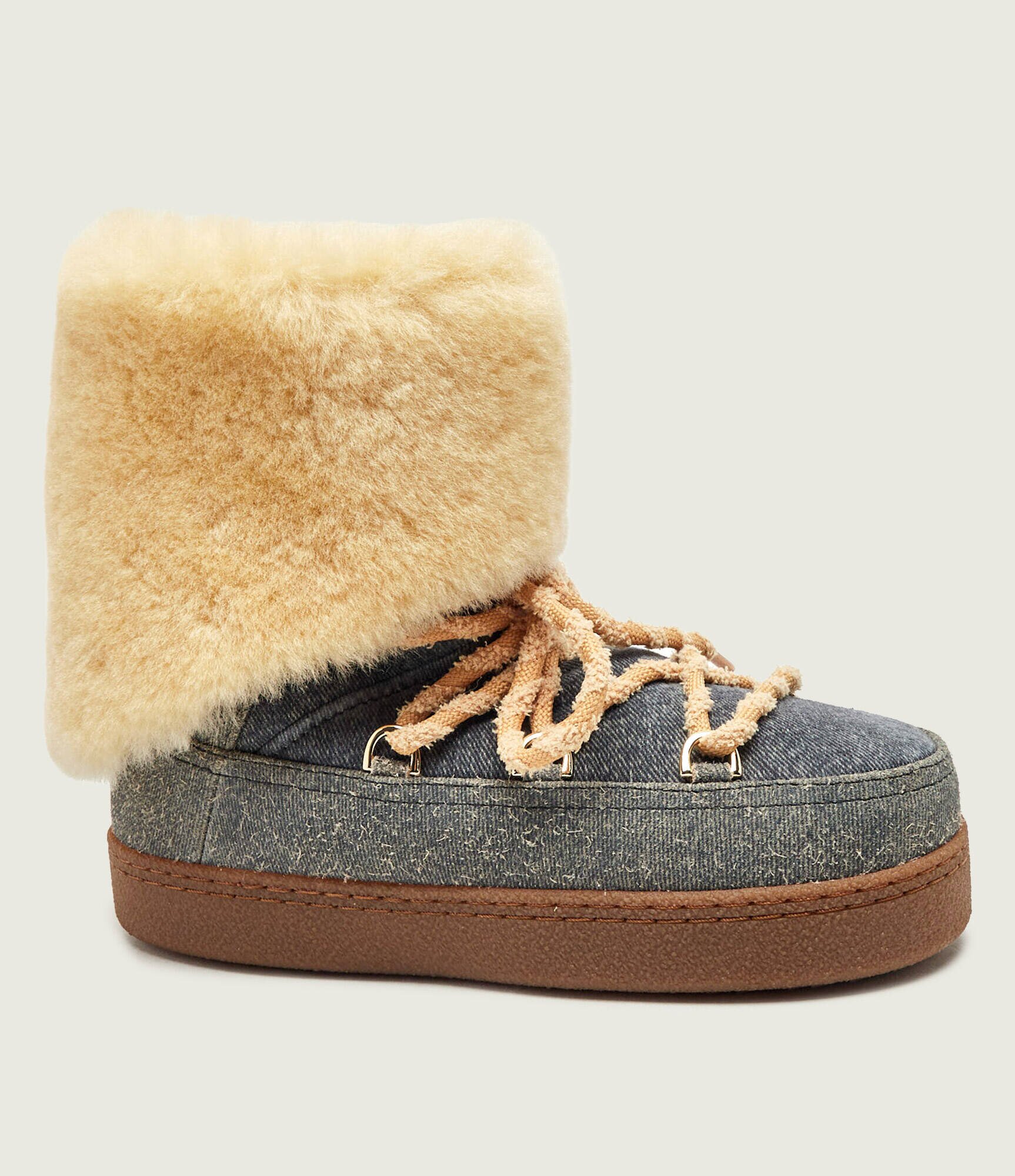 Inuikii Bocanci Distresses Jeans | shearling | zamsz | lână