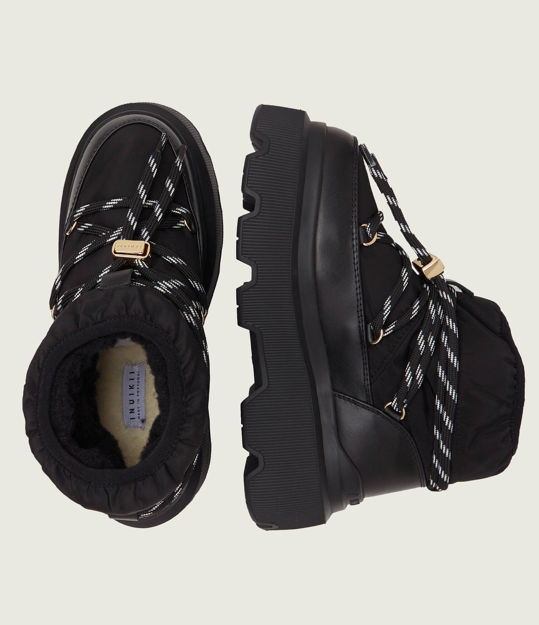 Inuikii Bocanci Endurance Puffer | piele | lână