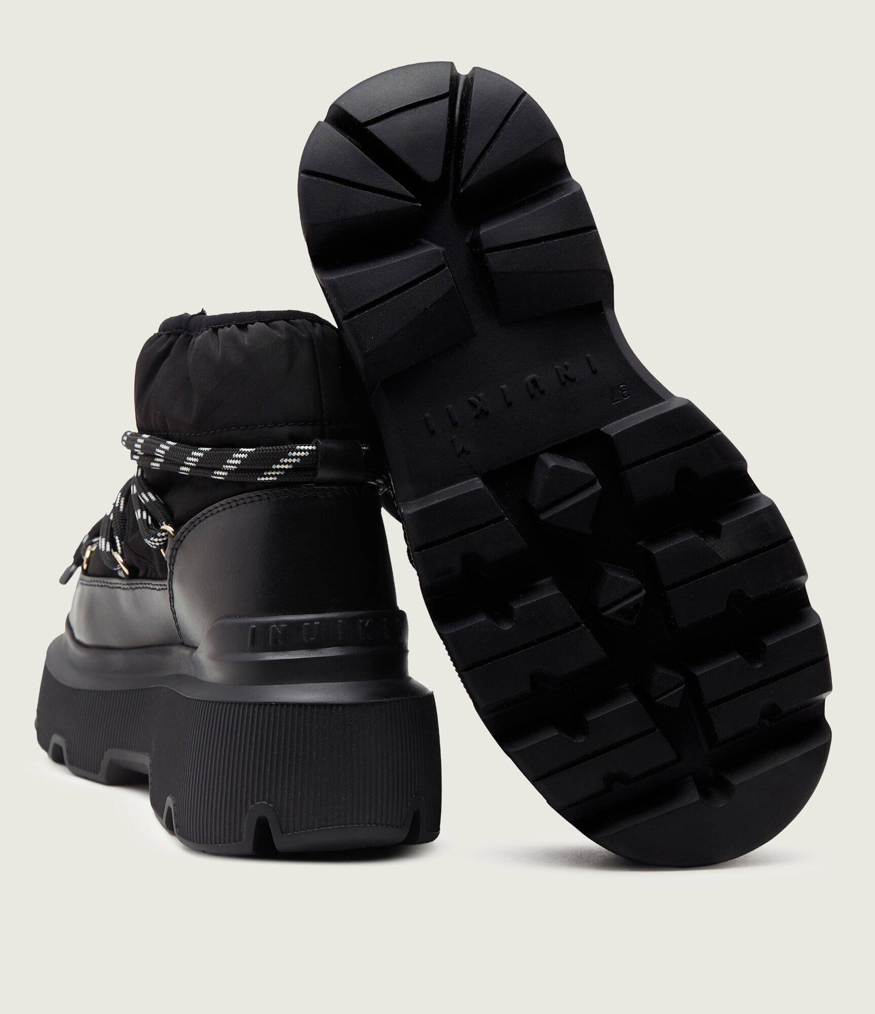 Inuikii Bocanci Endurance Puffer | piele | lână