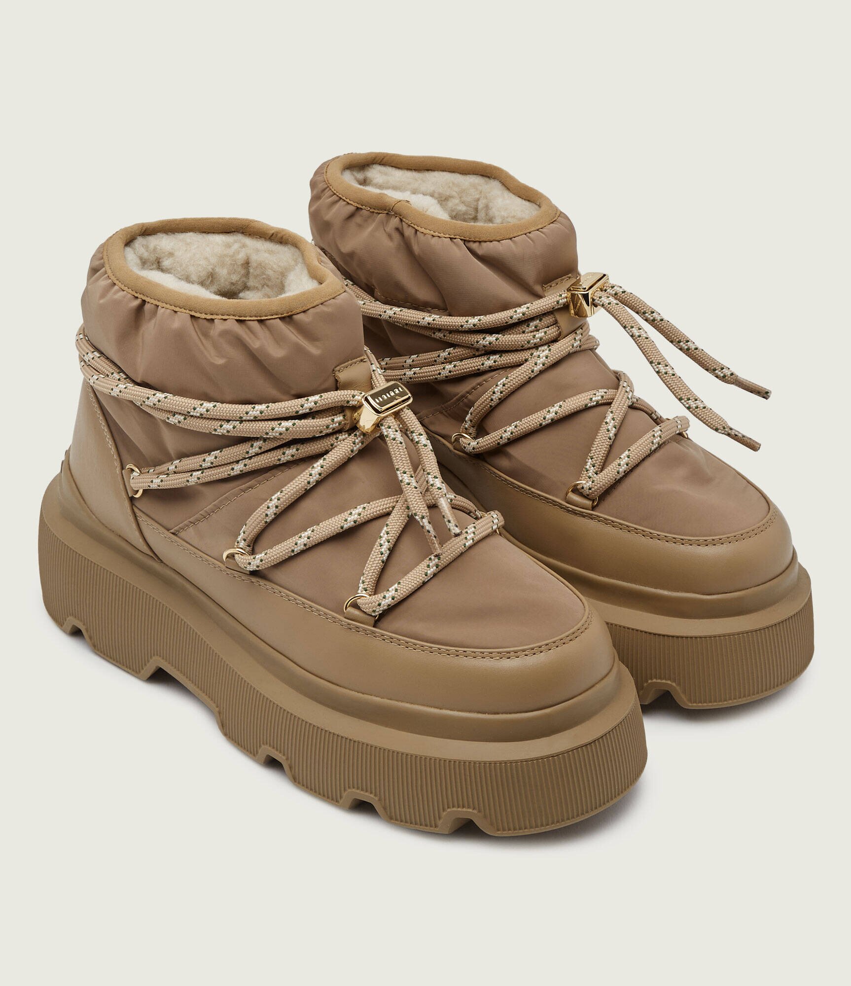 Inuikii Bocanci Endurance Puffer | piele | lână