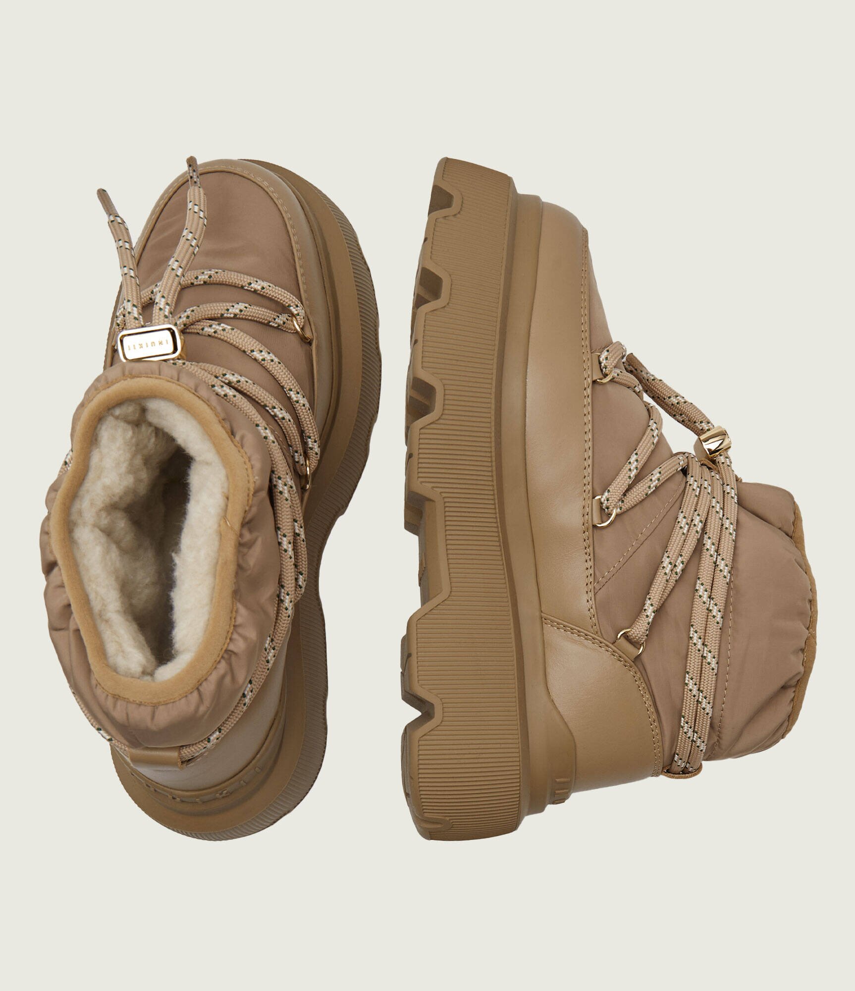 Inuikii Bocanci Endurance Puffer | piele | lână