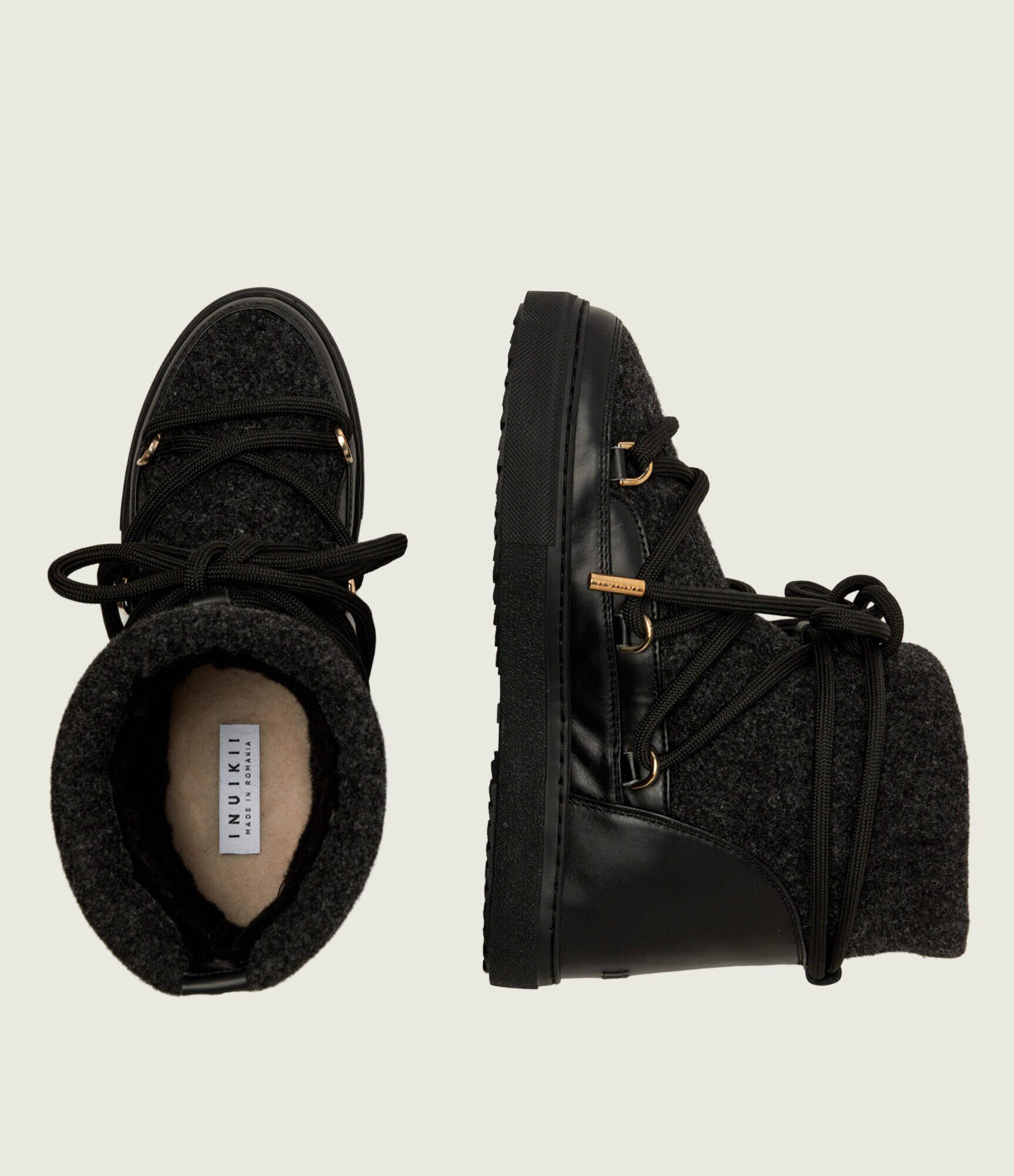 Inuikii Bocanci FELT WEDGE | piele