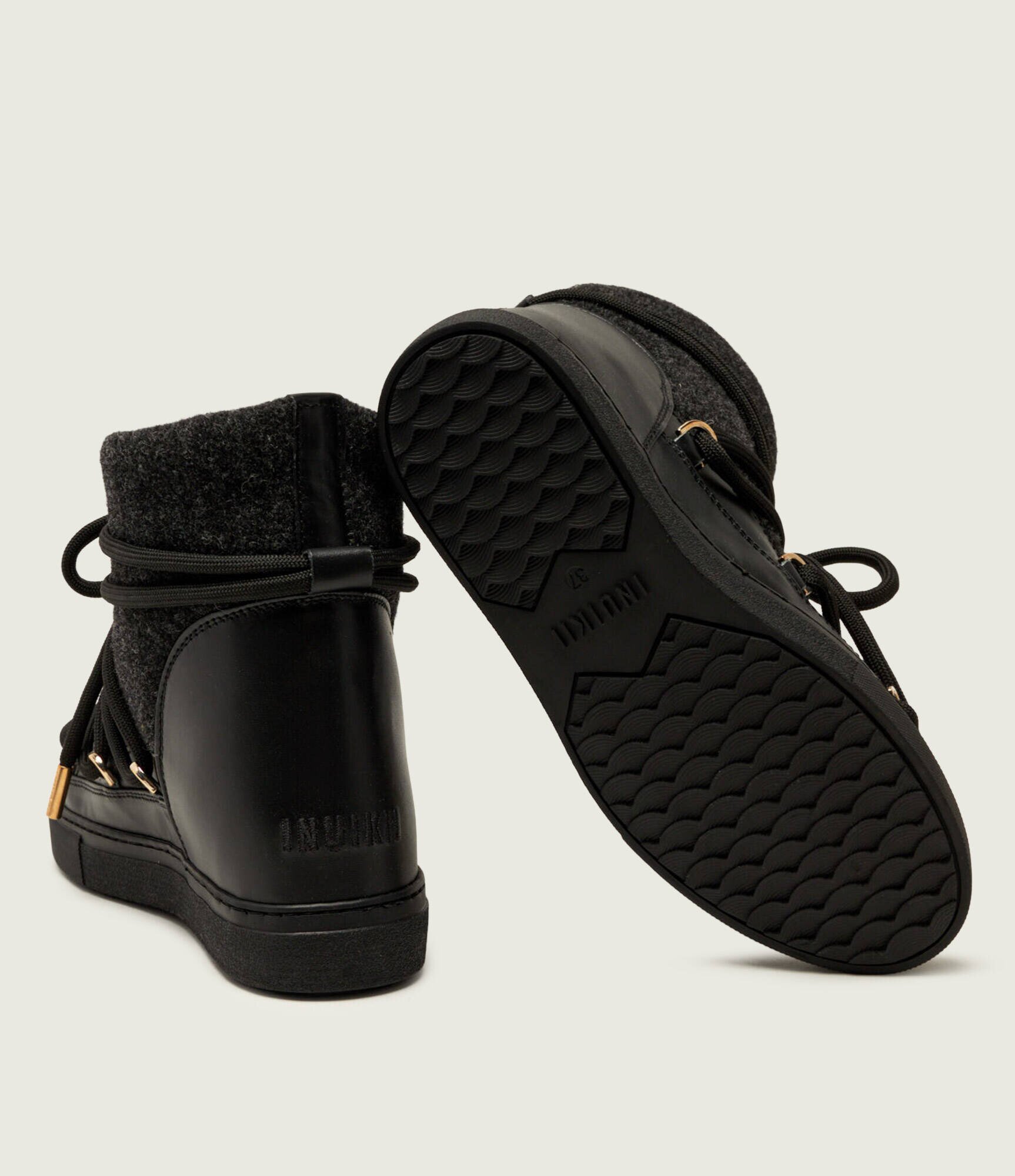 Inuikii Bocanci FELT WEDGE | piele