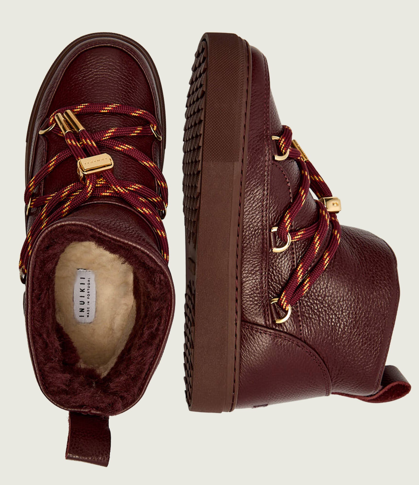 Inuikii Bocanci Full Leather Gloss | piele
