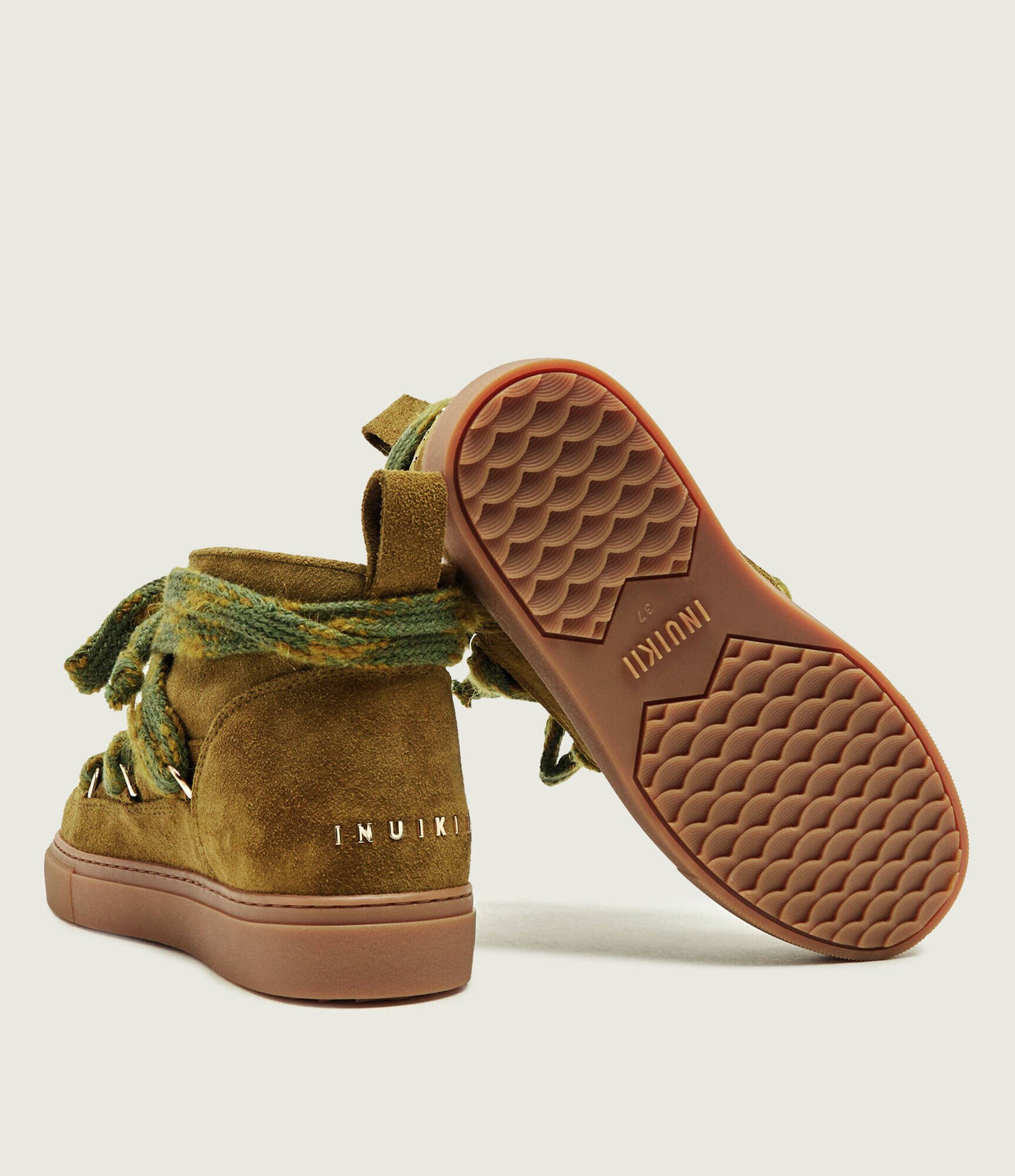 Inuikii Bocanci Knot | piele întoarsă | shearling | lână