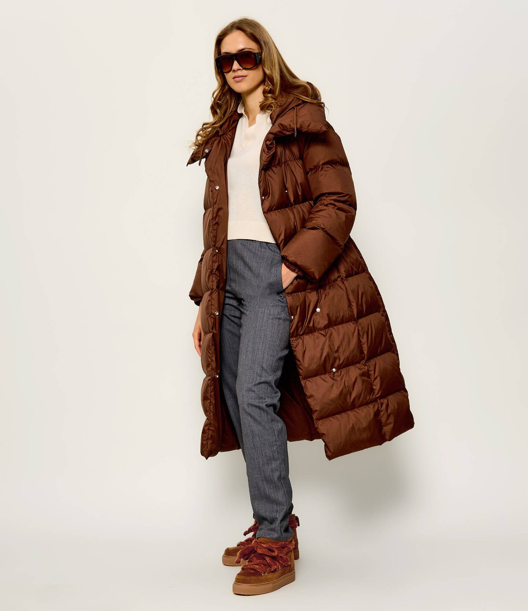 Inuikii Bocanci Knot | piele întoarsă | shearling | lână